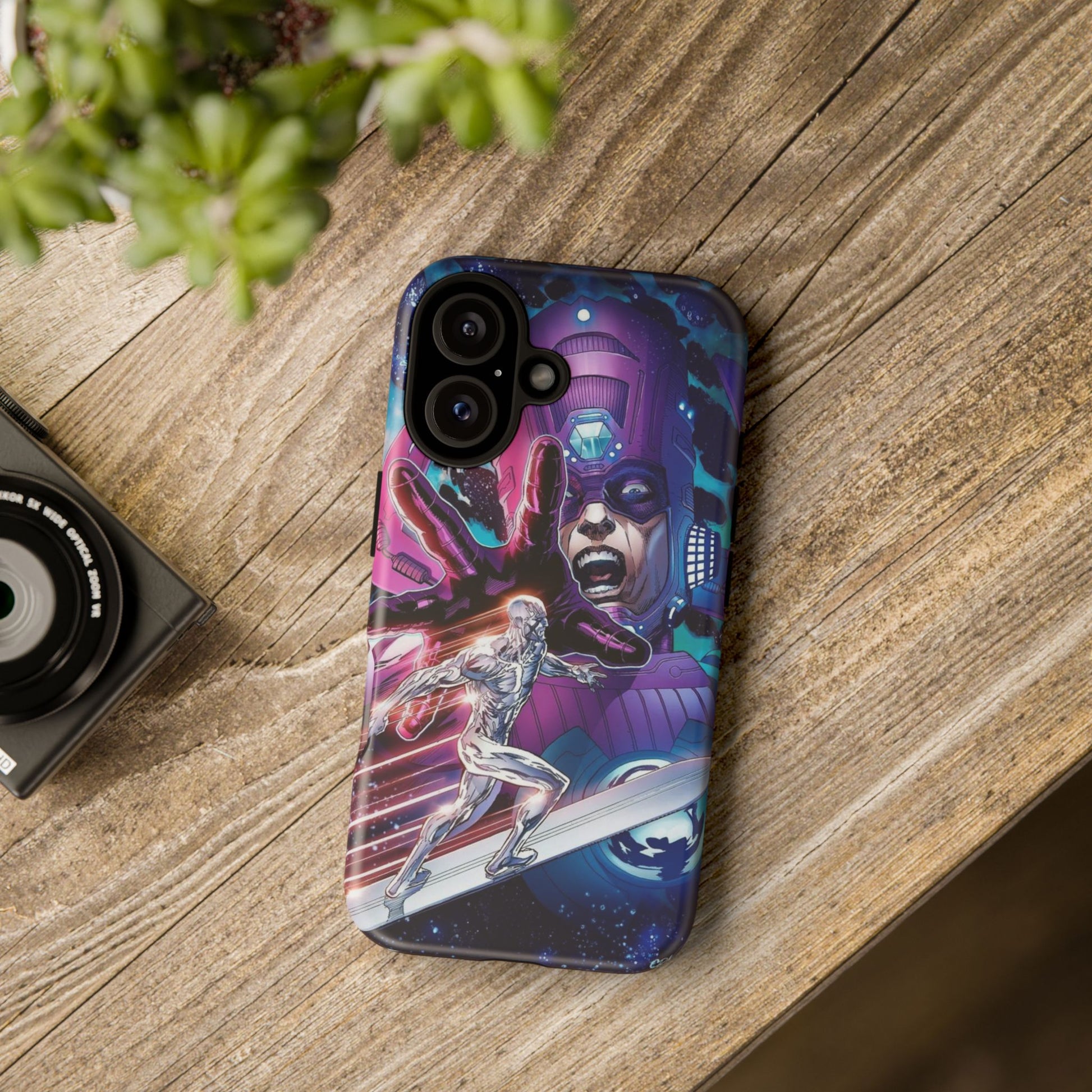 Galactus x Silver Surfer Marvel Phone Case, Tough Cases for iPhones, Samsung, and Pixel