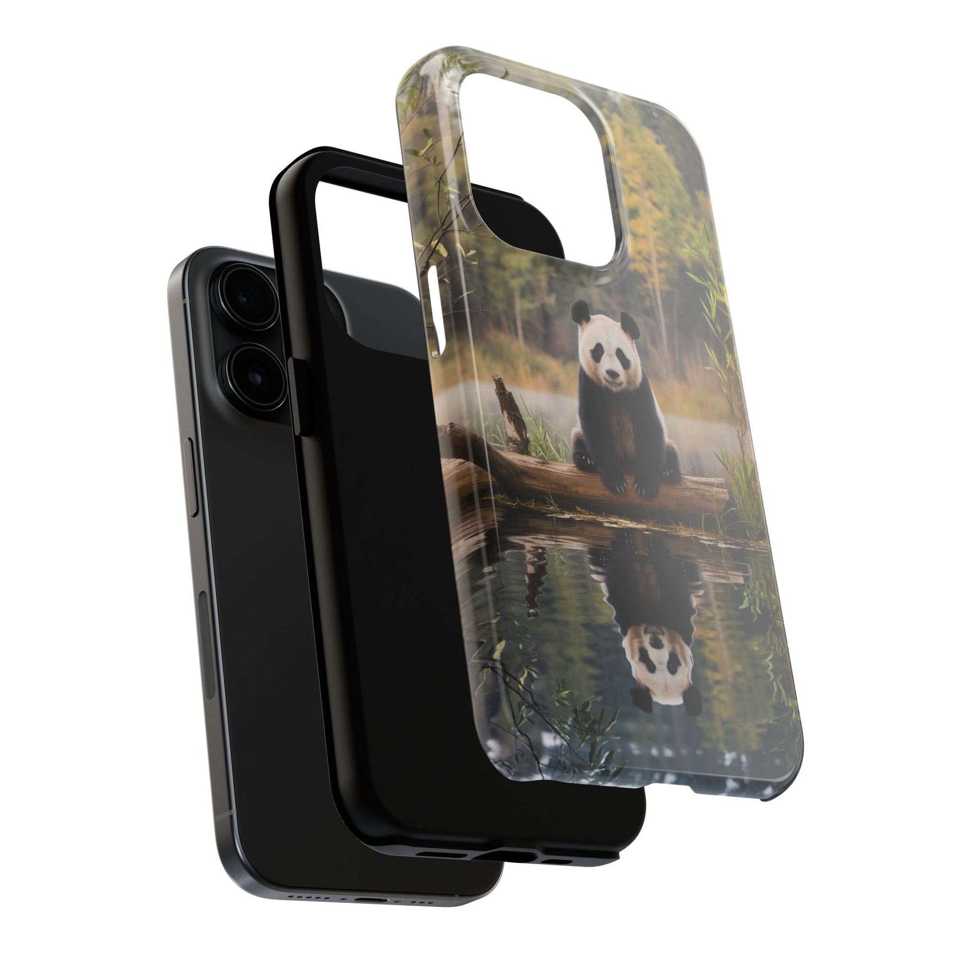 Cute Panda Theme Phone Cases for iPhones & Samsung Phones