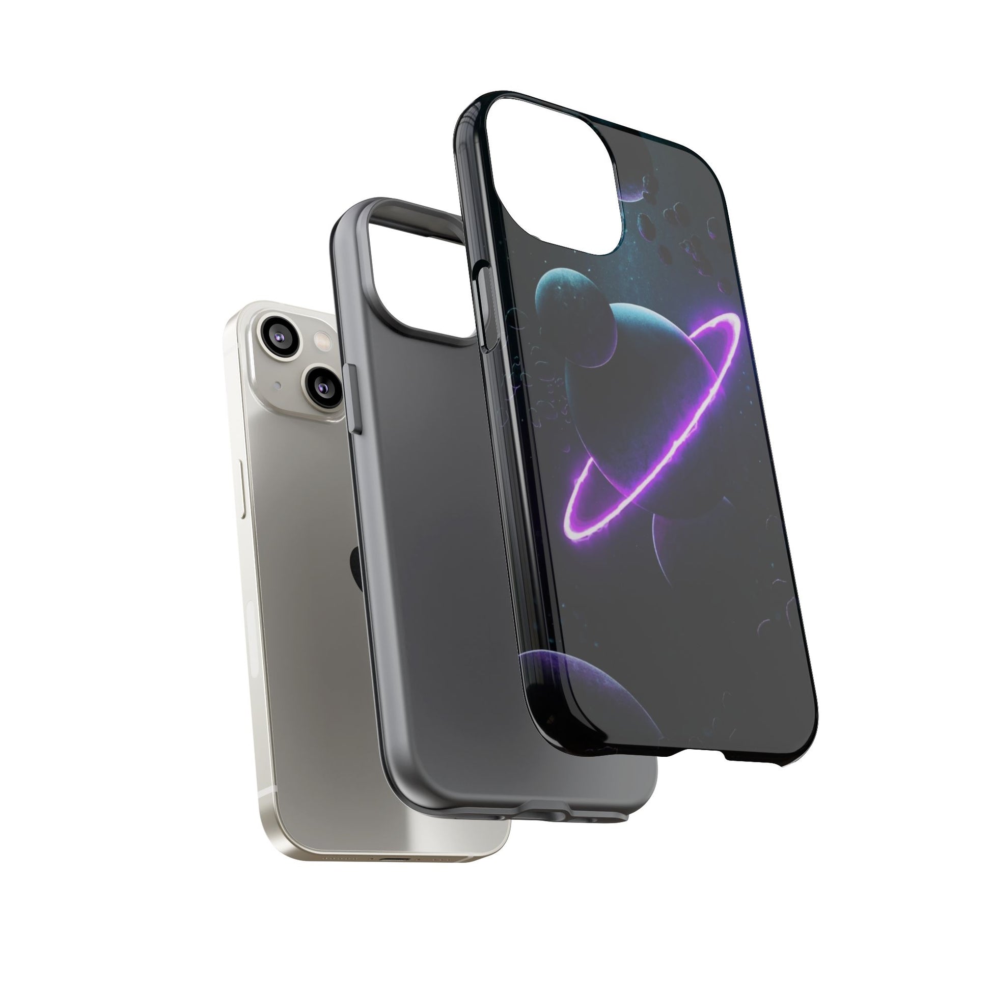 Space Themed Tough Cases for iPhones, Samsung, and Pixel