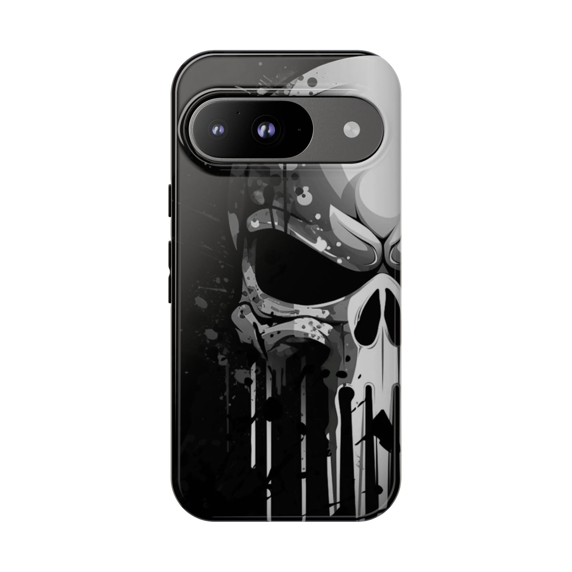 Punisher Skull Tough Cases for iPhones, Samsung, and Pixel