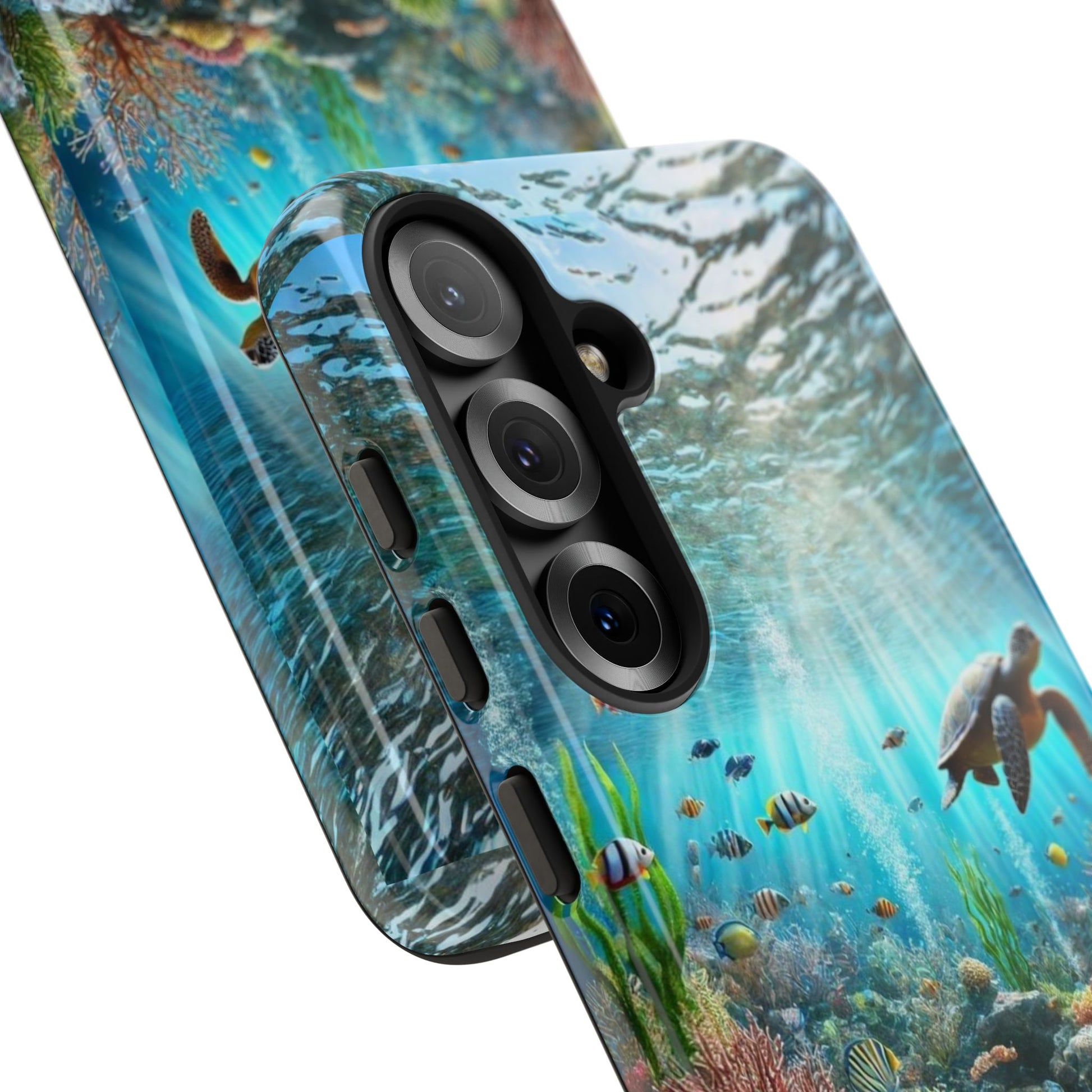 Under Sea Landscape Tough Cases for iPhones, Samsung, and Pixel