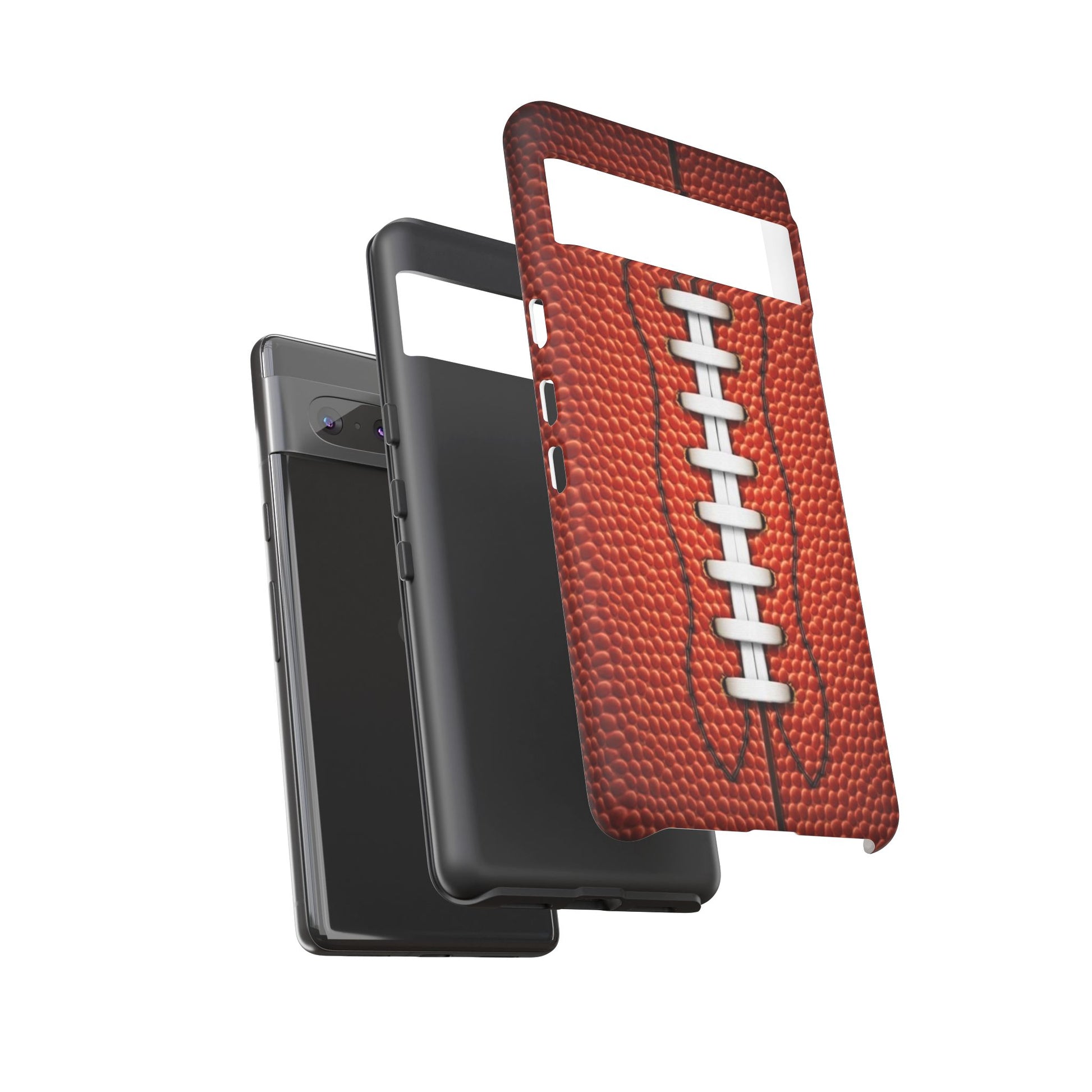 Football Pigskin Print Tough Cases for iPhones, Samsung, and Pixel