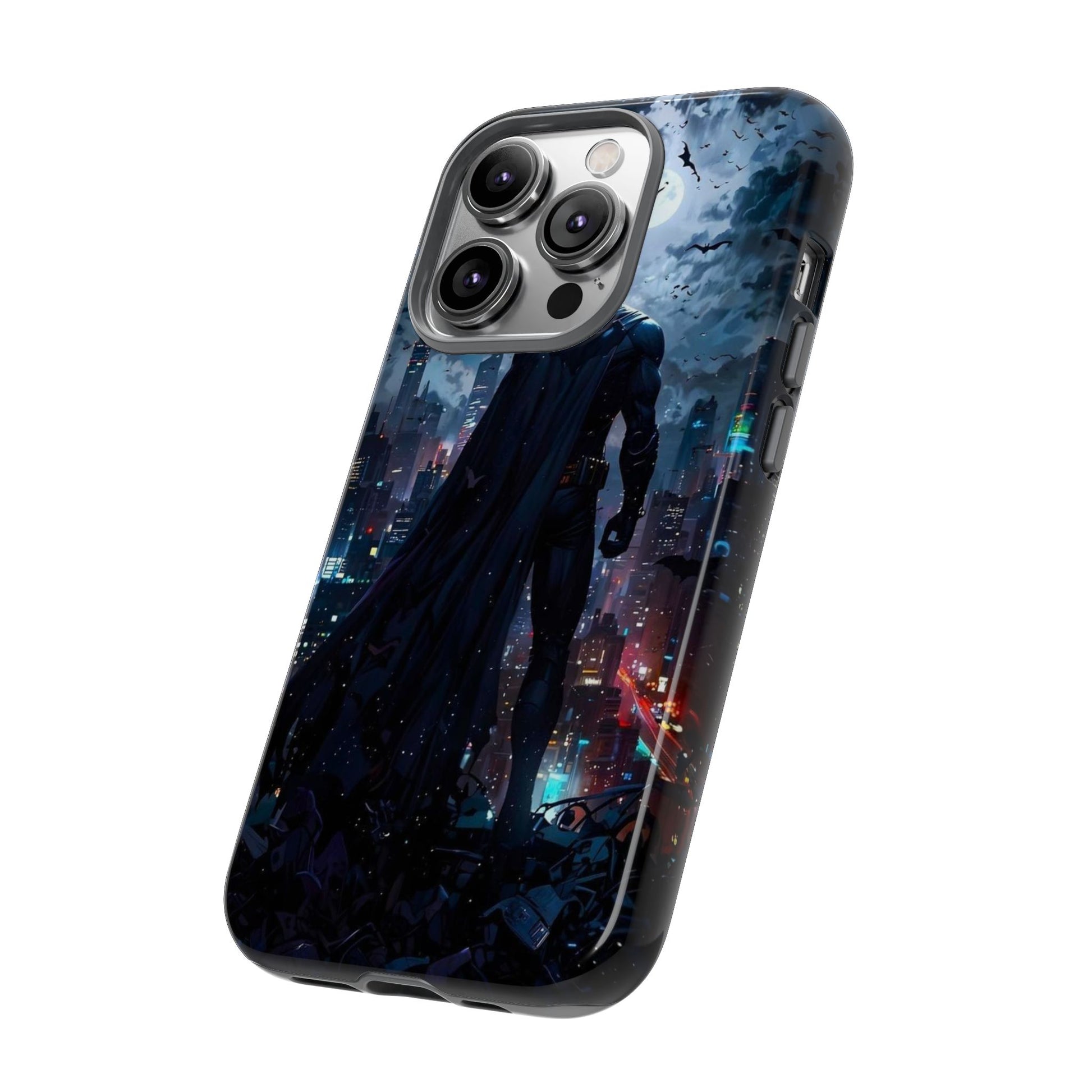 Gotham City Batman Tough Cases for iPhones, Samsung, and Pixel