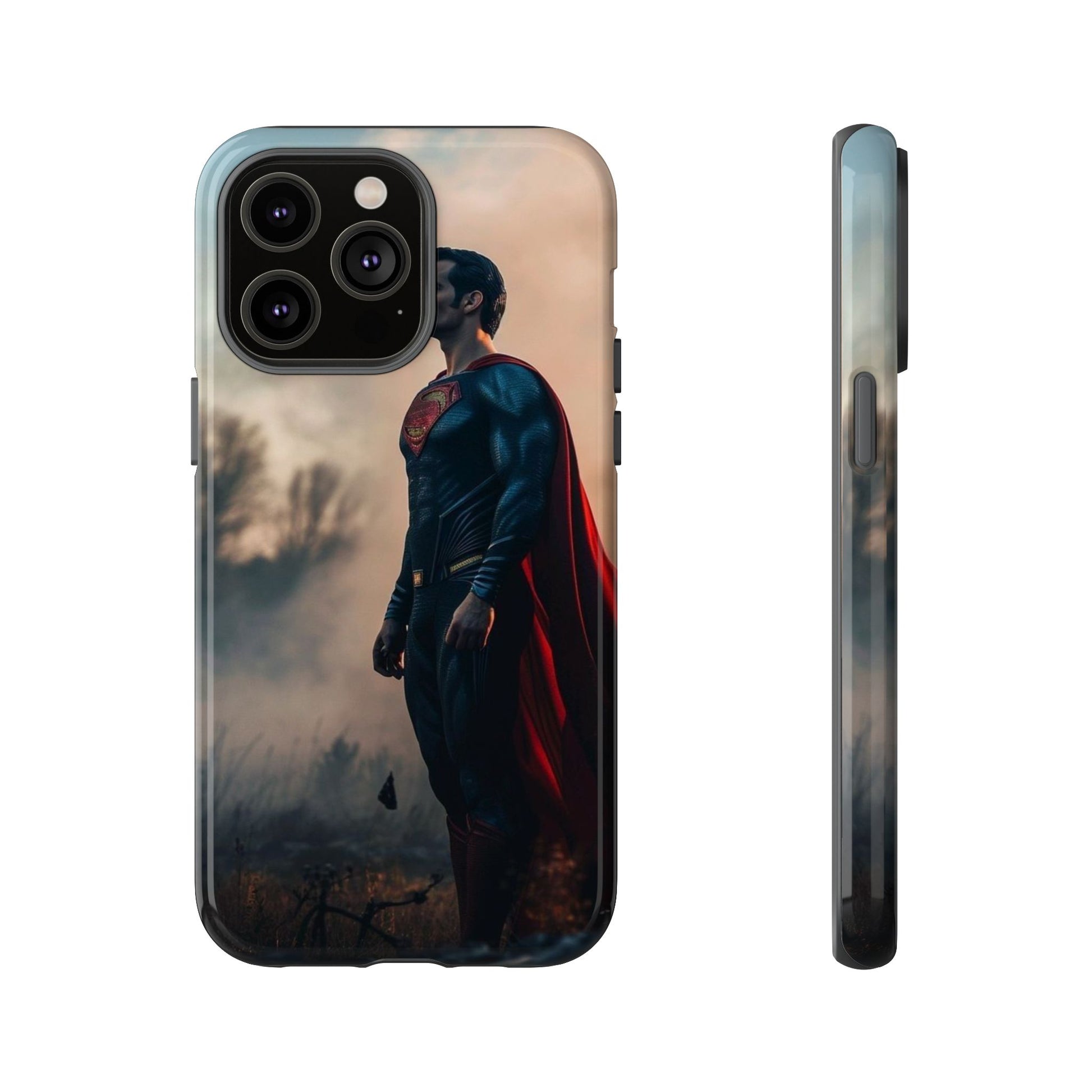 Henry Cavil Superman Tough Cases for iPhones, Samsung, and Pixel