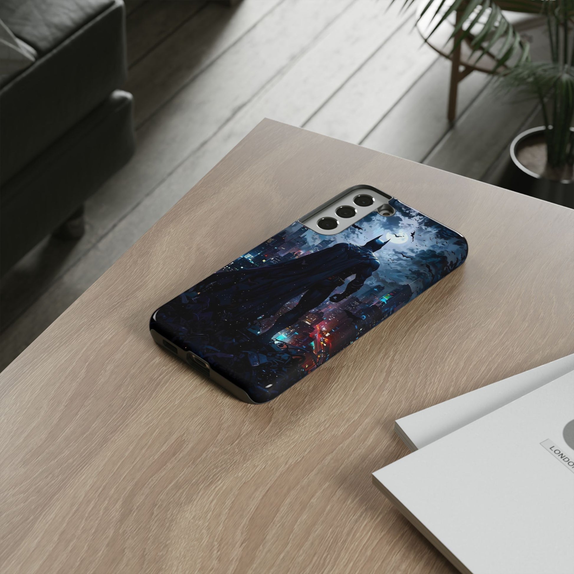 Gotham City Batman Tough Cases for iPhones, Samsung, and Pixel