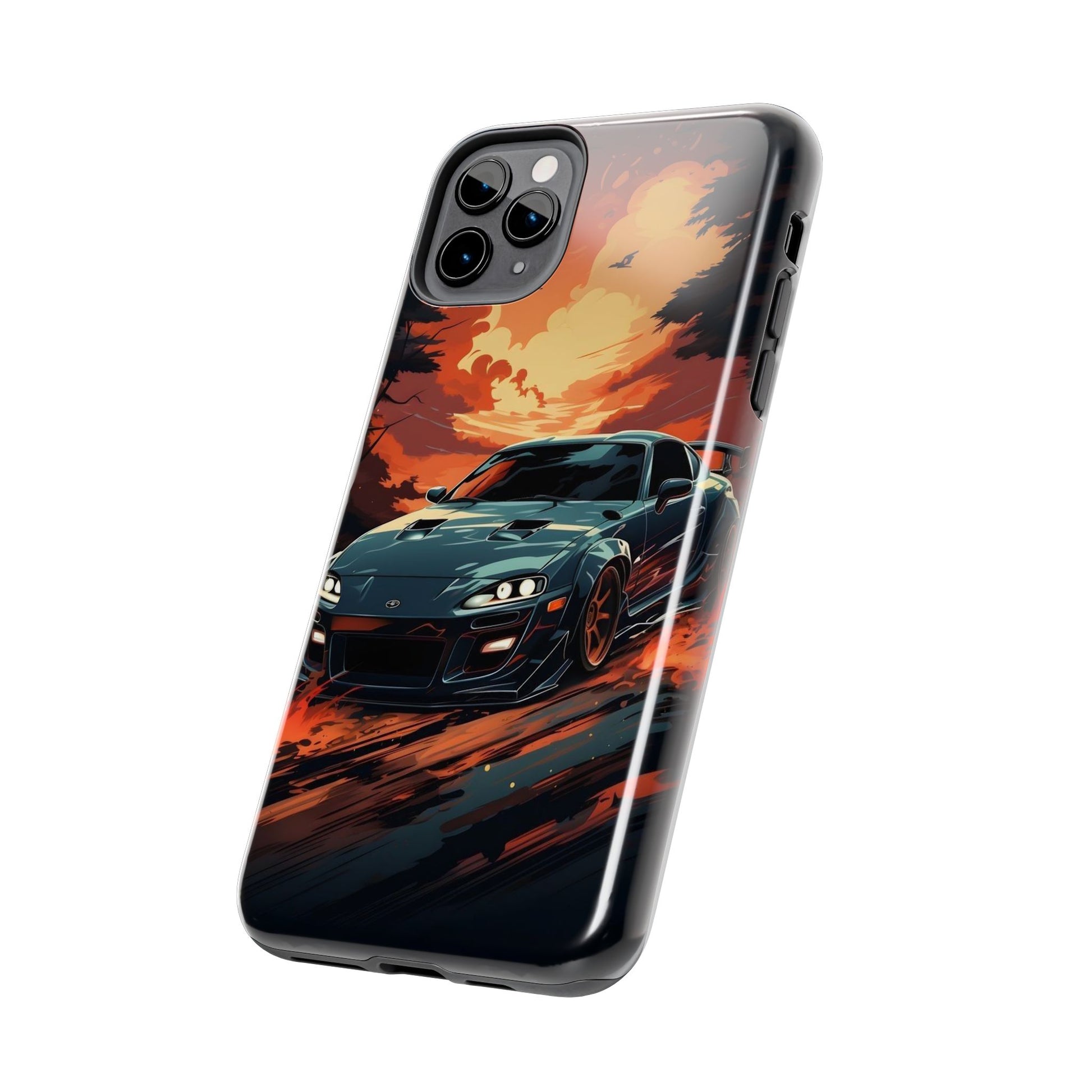 Slick Supra Race Car Theme Phone Case for iPhone & Samsung Galaxy Phones