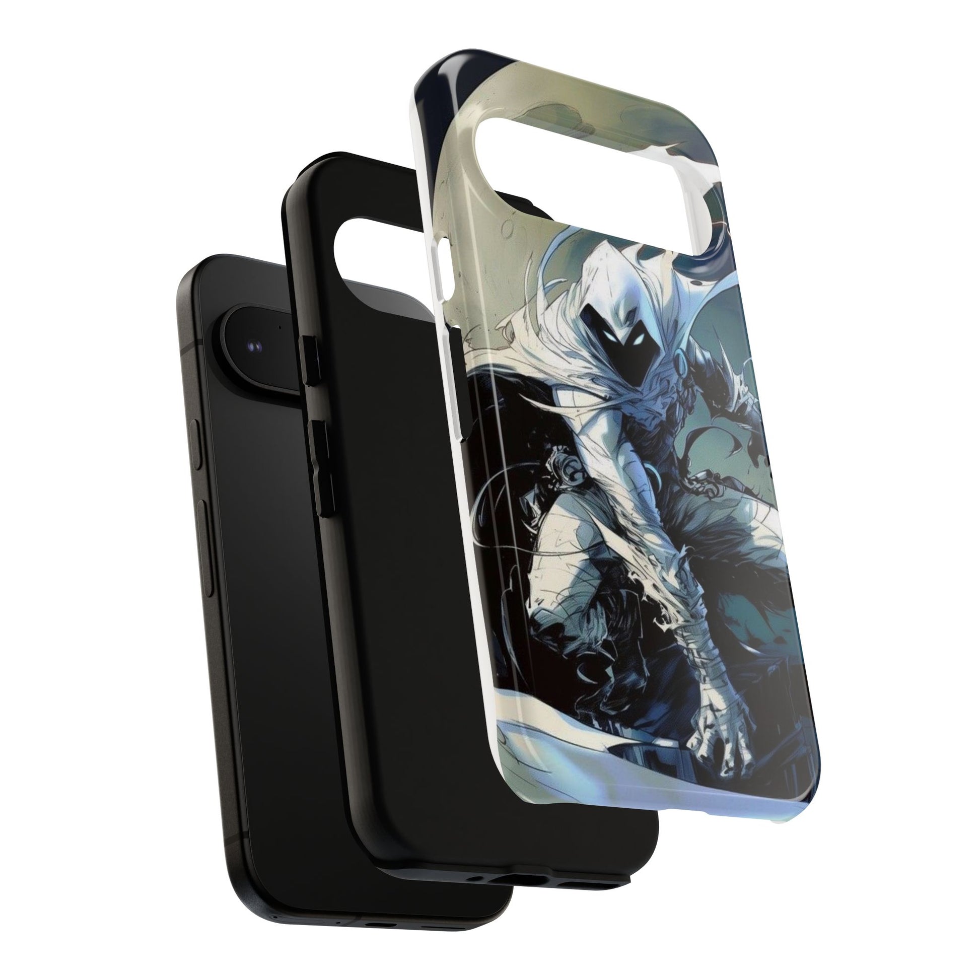 Moon Knight Tough Cases for iPhones, Samsung, and Pixel