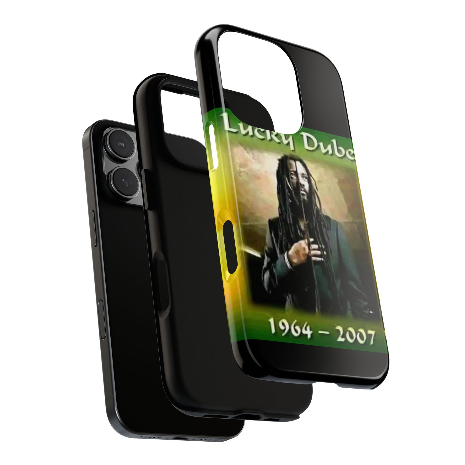 Lucky Dube Tough Cases for iPhones, Samsung, and Pixel