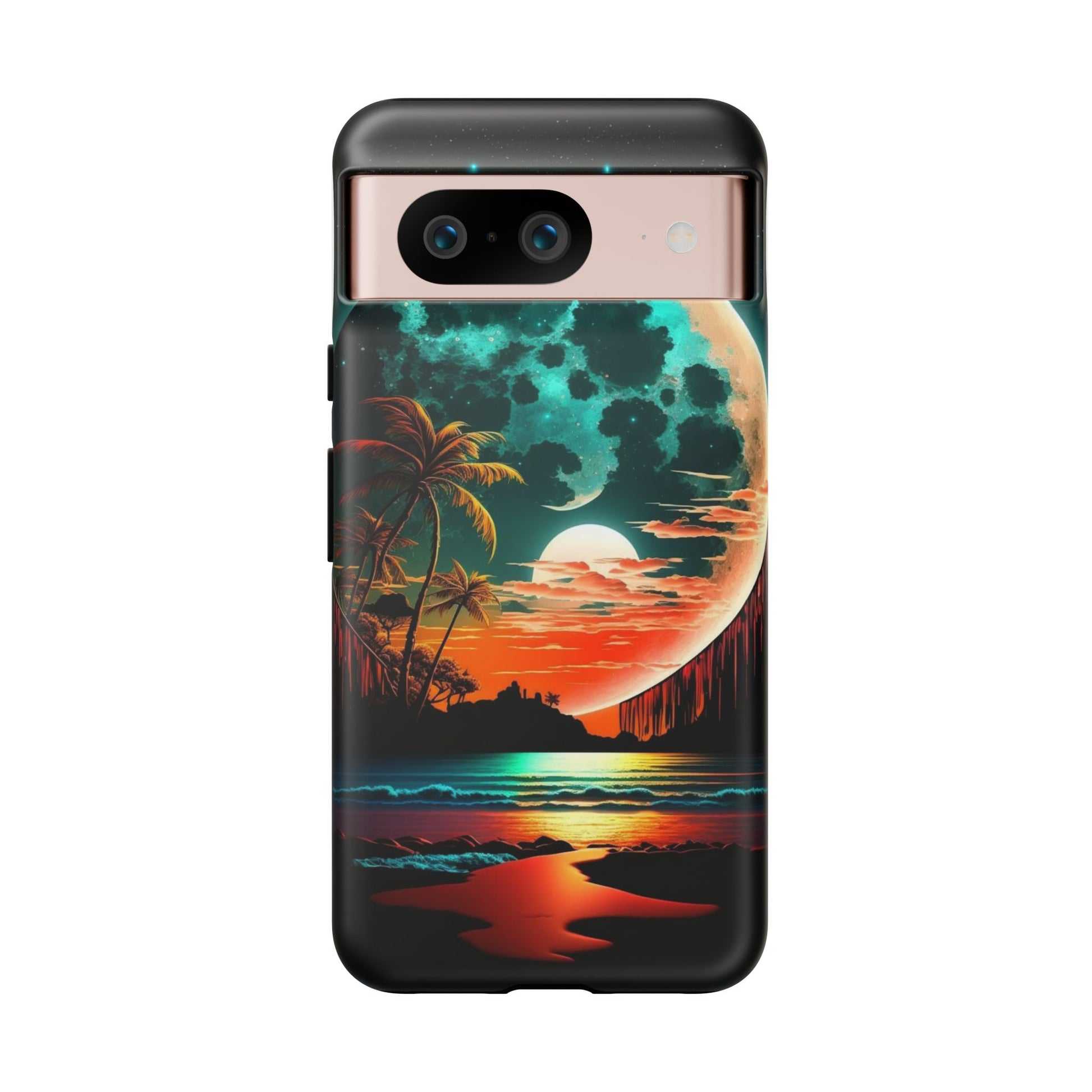 Fantasy Beach Sunset Landscape Phone Case for iPhone, Samsung Galaxy, & Pixel Phones