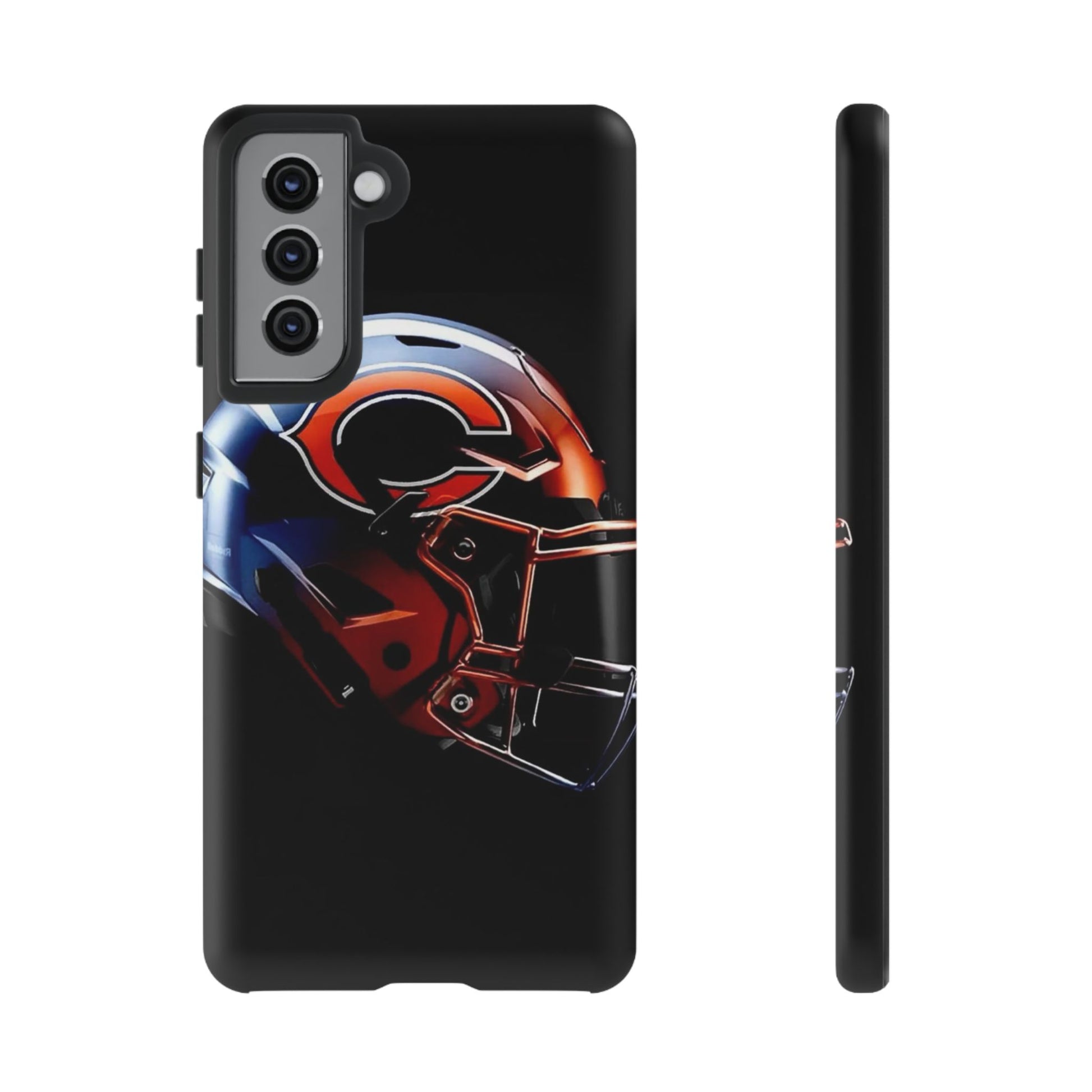 Football Helmet Chicago Bears Phone Case, Tough Cases for iPhones, Samsung, and Pixel