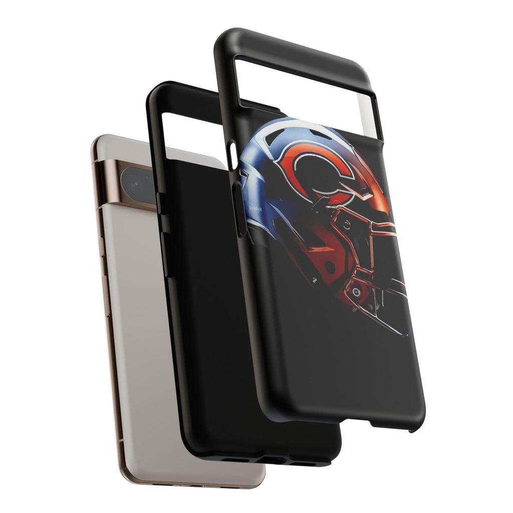 Football Helmet Chicago Bears Phone Case, Tough Cases for iPhones, Samsung, and Pixel