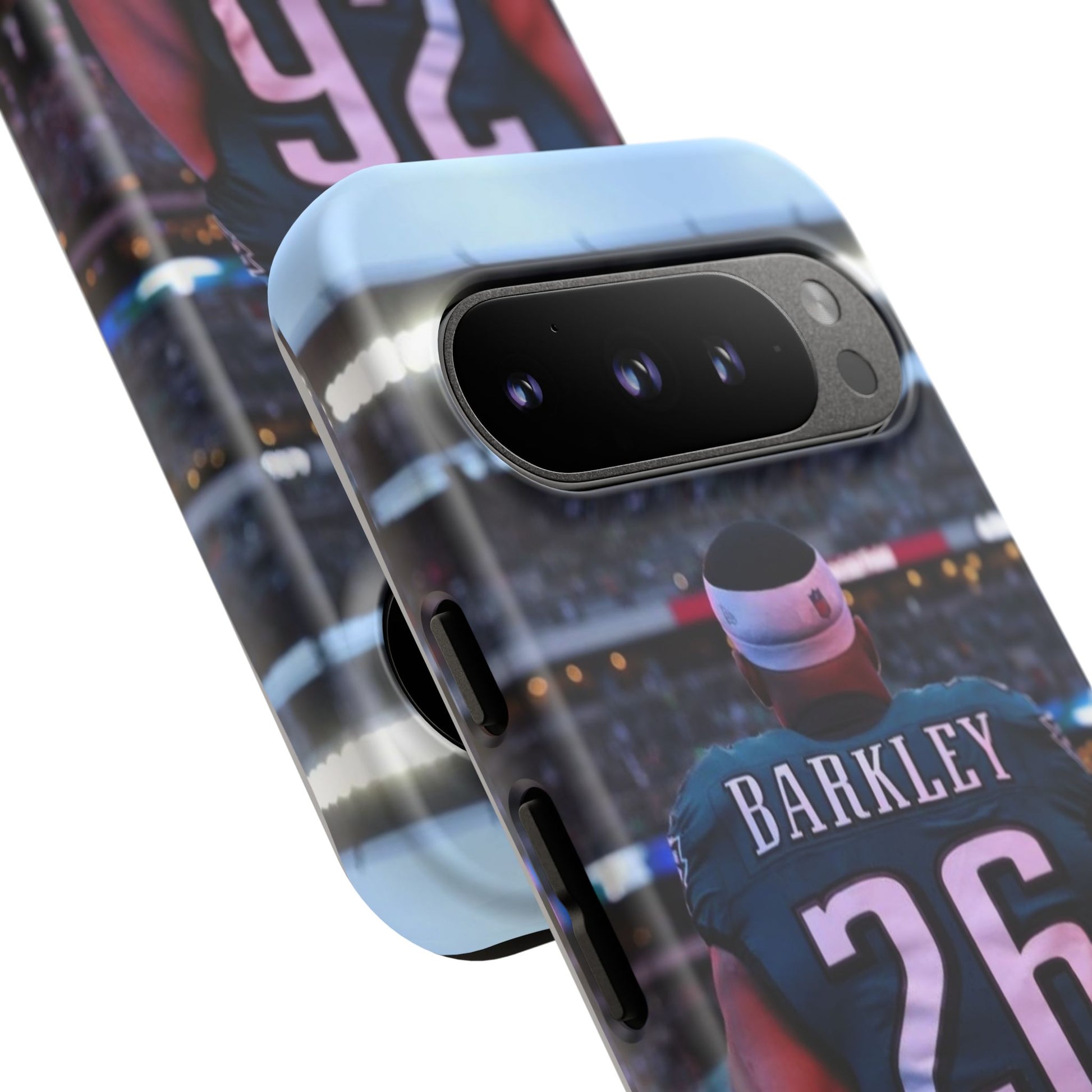 Eagles Football Saquon Barkley Tough Cases for iPhones, Samsung, and Pixel