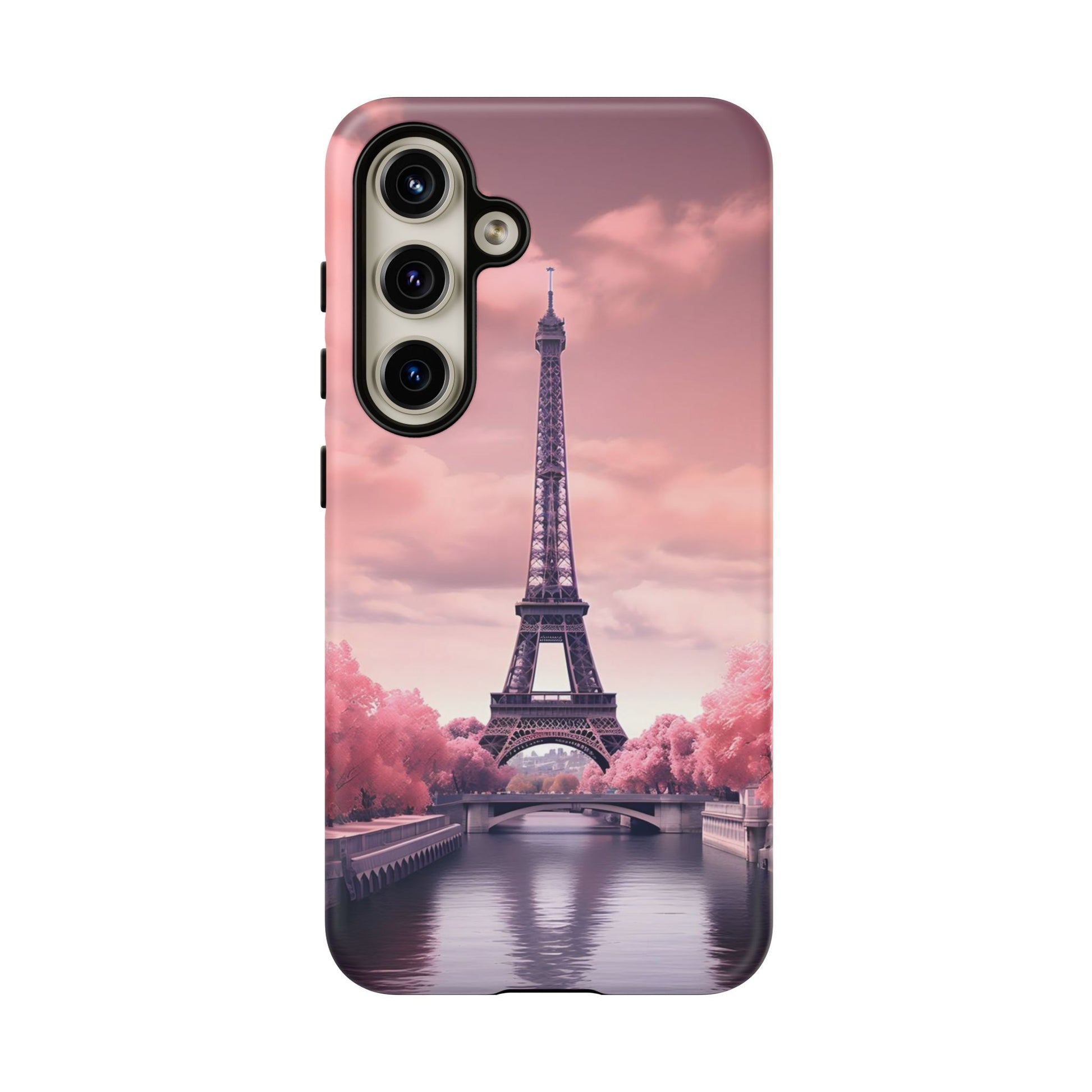 Eiffel Tower Paris Tough Cases for iPhones, Samsung, and Pixel