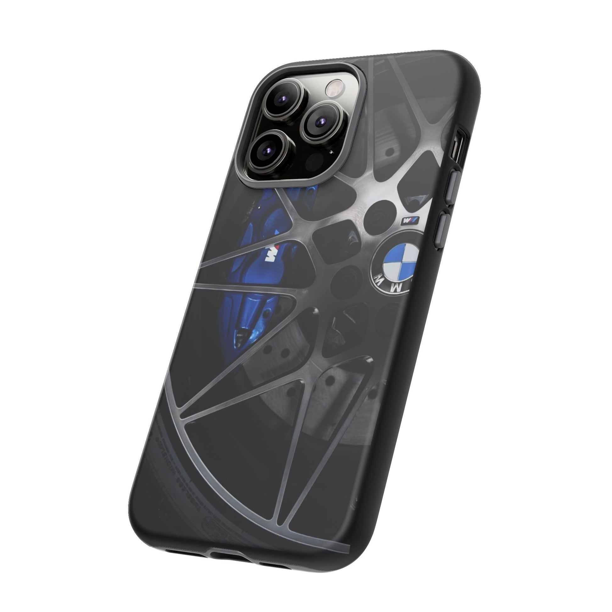 BMW M3 Racing Wheels Tough Cases for iPhones, Samsung, and Pixel
