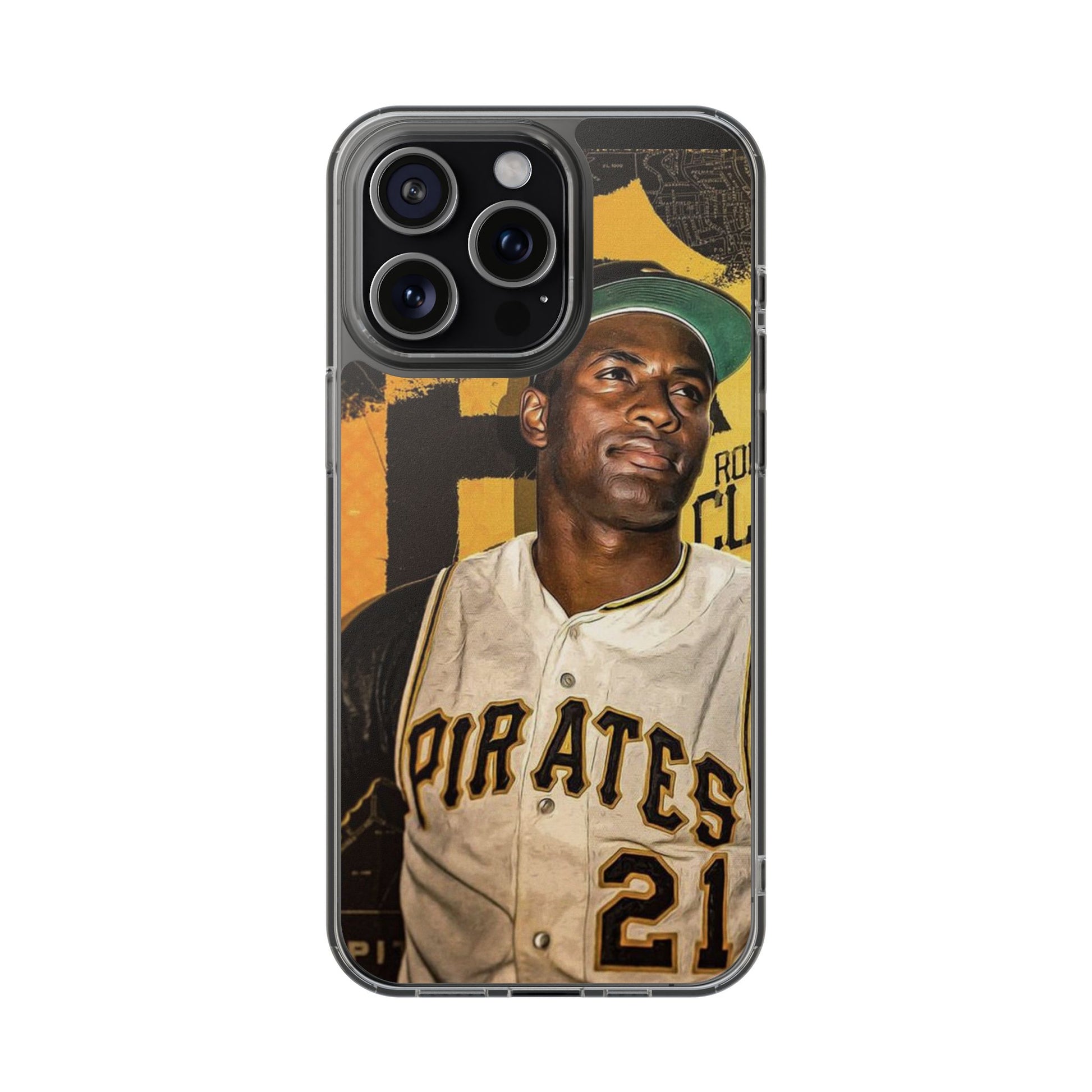 Clemente 21 Baseball Legend inspired Protective Iphone and Samsung case