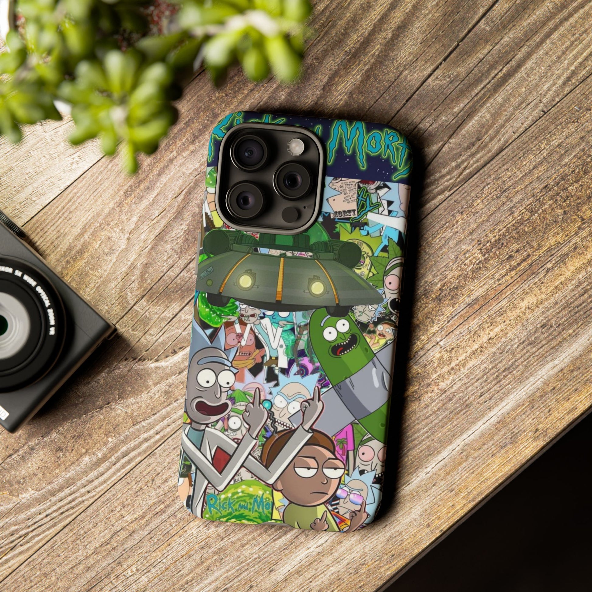 Rick and Morty Phone Case, Tough Cases for iPhones, Samsung, and Pixel