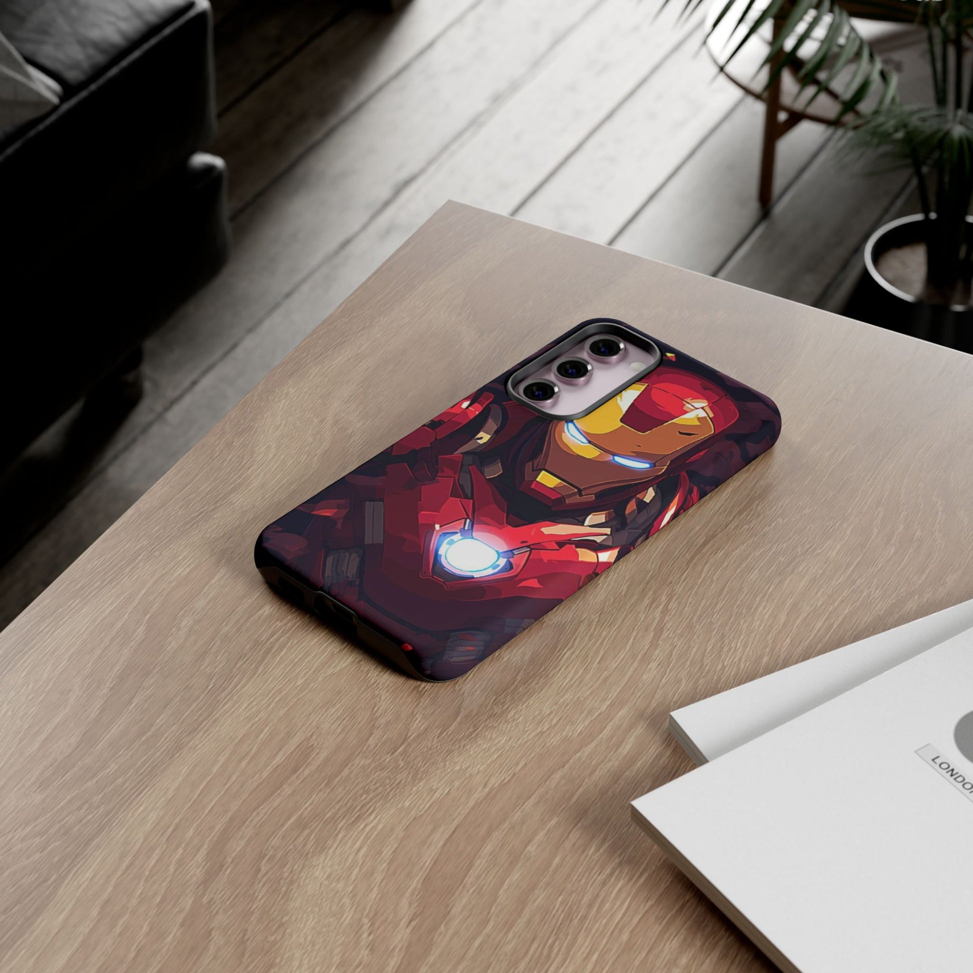 Invincible Iron Man Tough Cases for iPhones, Samsung, and Pixel