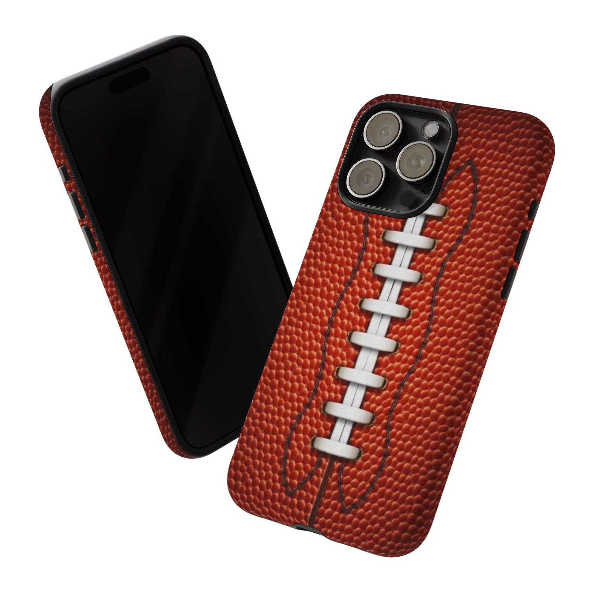 Football Pigskin Print Tough Cases for iPhones, Samsung, and Pixel