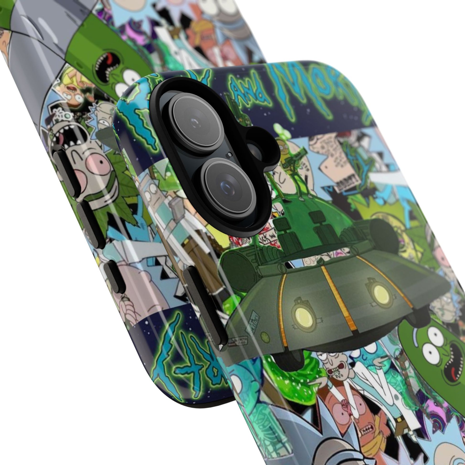 Rick and Morty Phone Case, Tough Cases for iPhones, Samsung, and Pixel