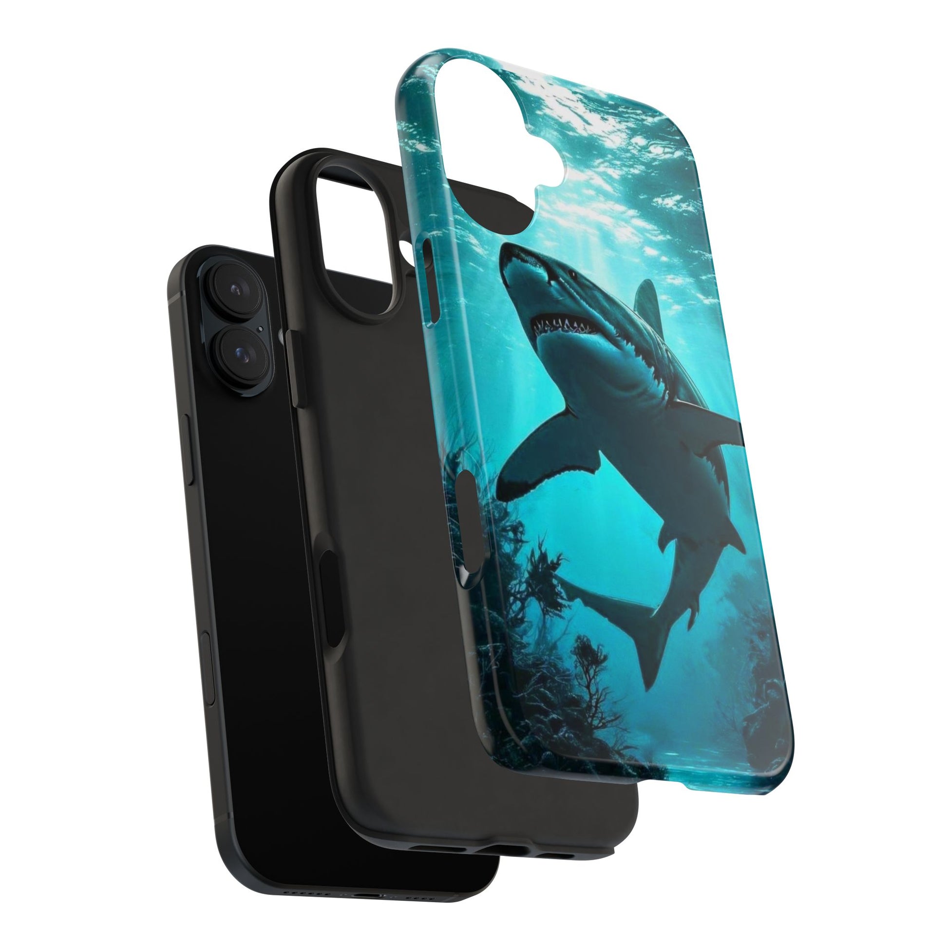 Killer Shark Theme Phone Cases for iPhones & Samsung Phones