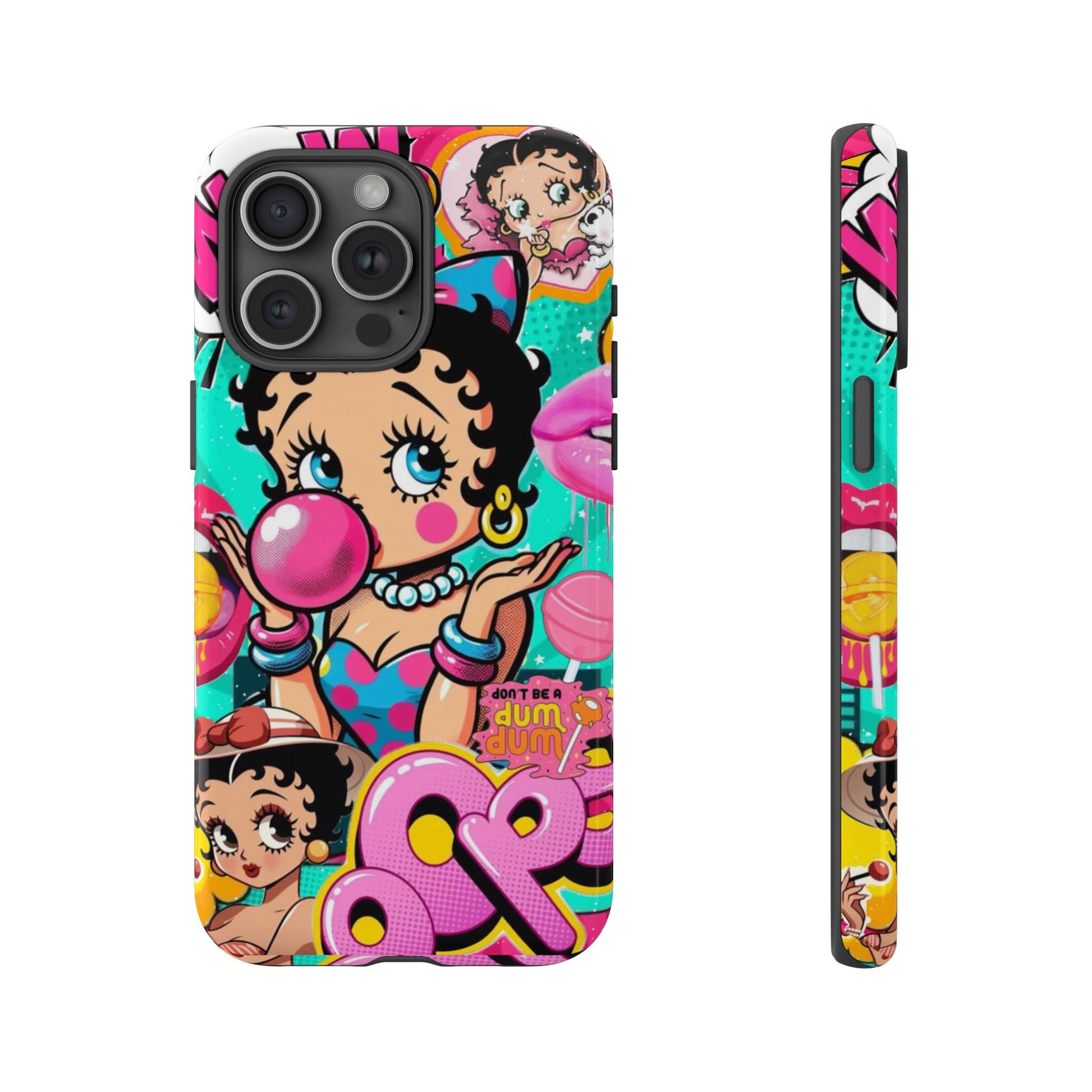Betty Boop Comic Strip Phone Case for iPhone, Samsung Galaxy, & Pixel Phones