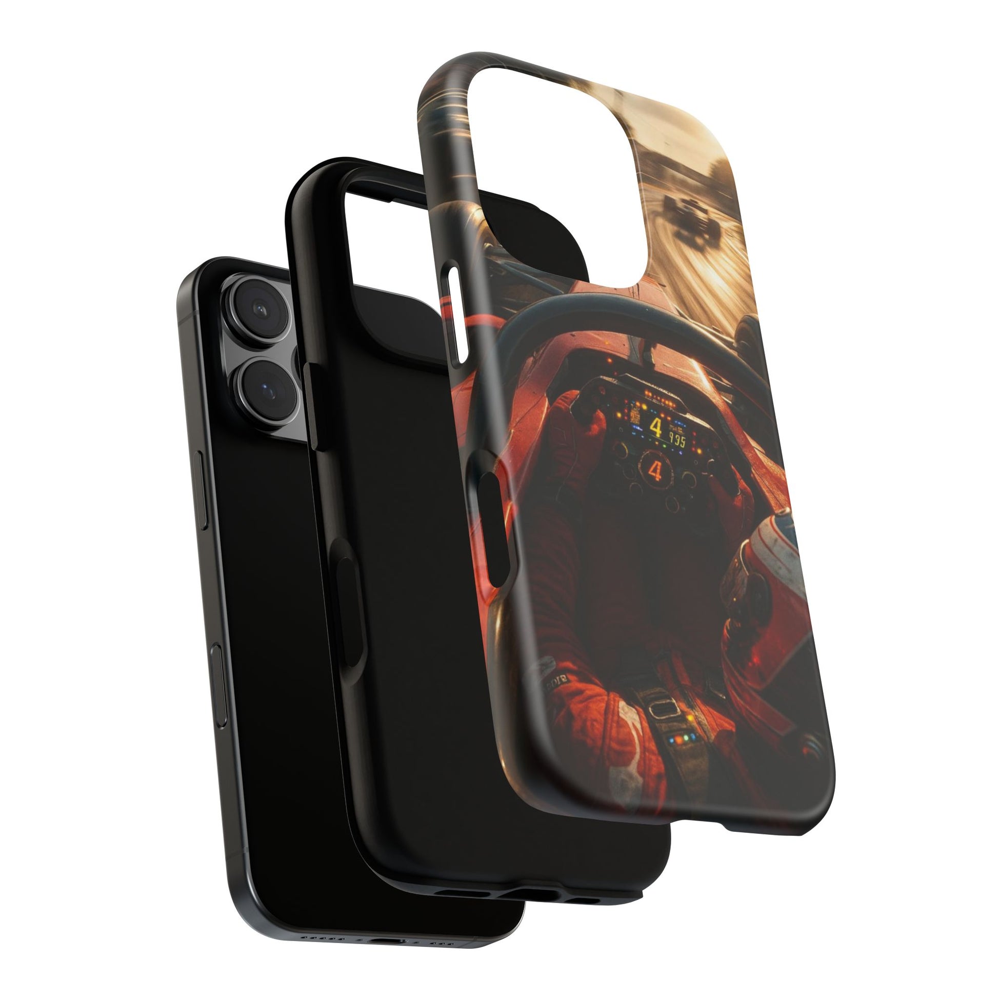 Formula 1 Cockpit Phone Case, Tough Cases for iPhones, Samsung, and Pixel
