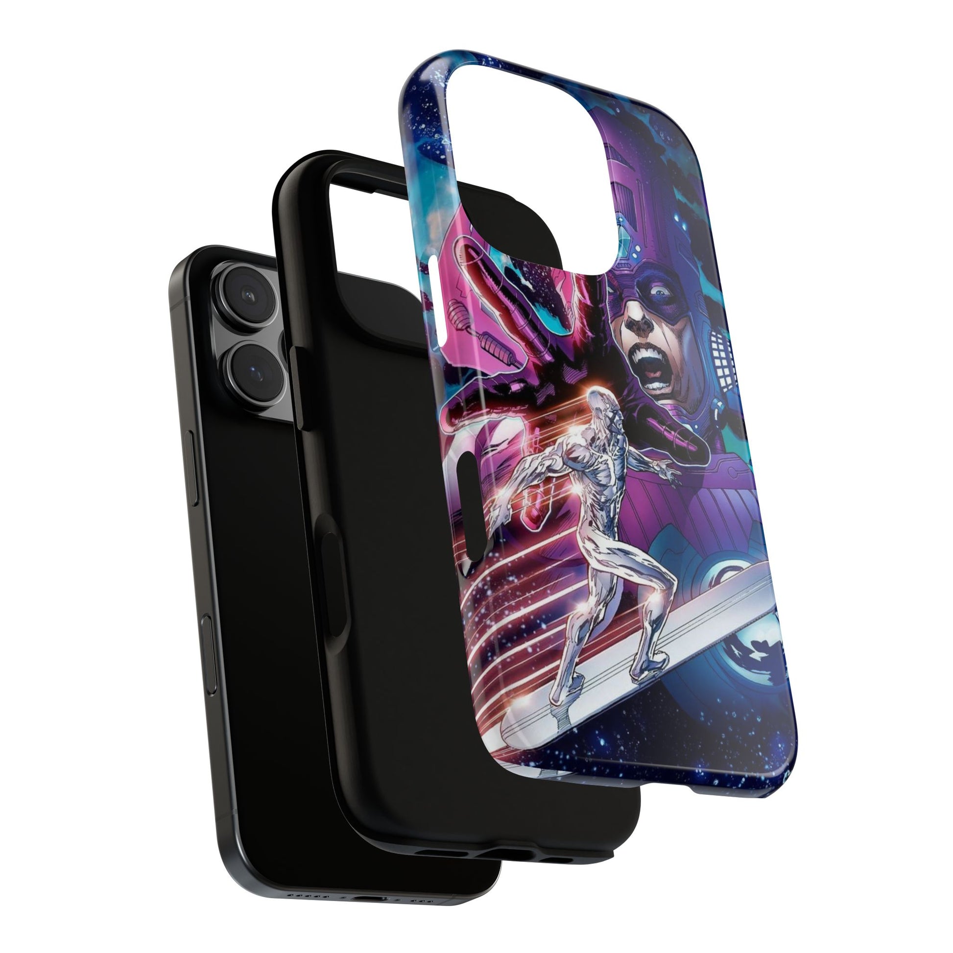 Galactus x Silver Surfer Marvel Phone Case, Tough Cases for iPhones, Samsung, and Pixel