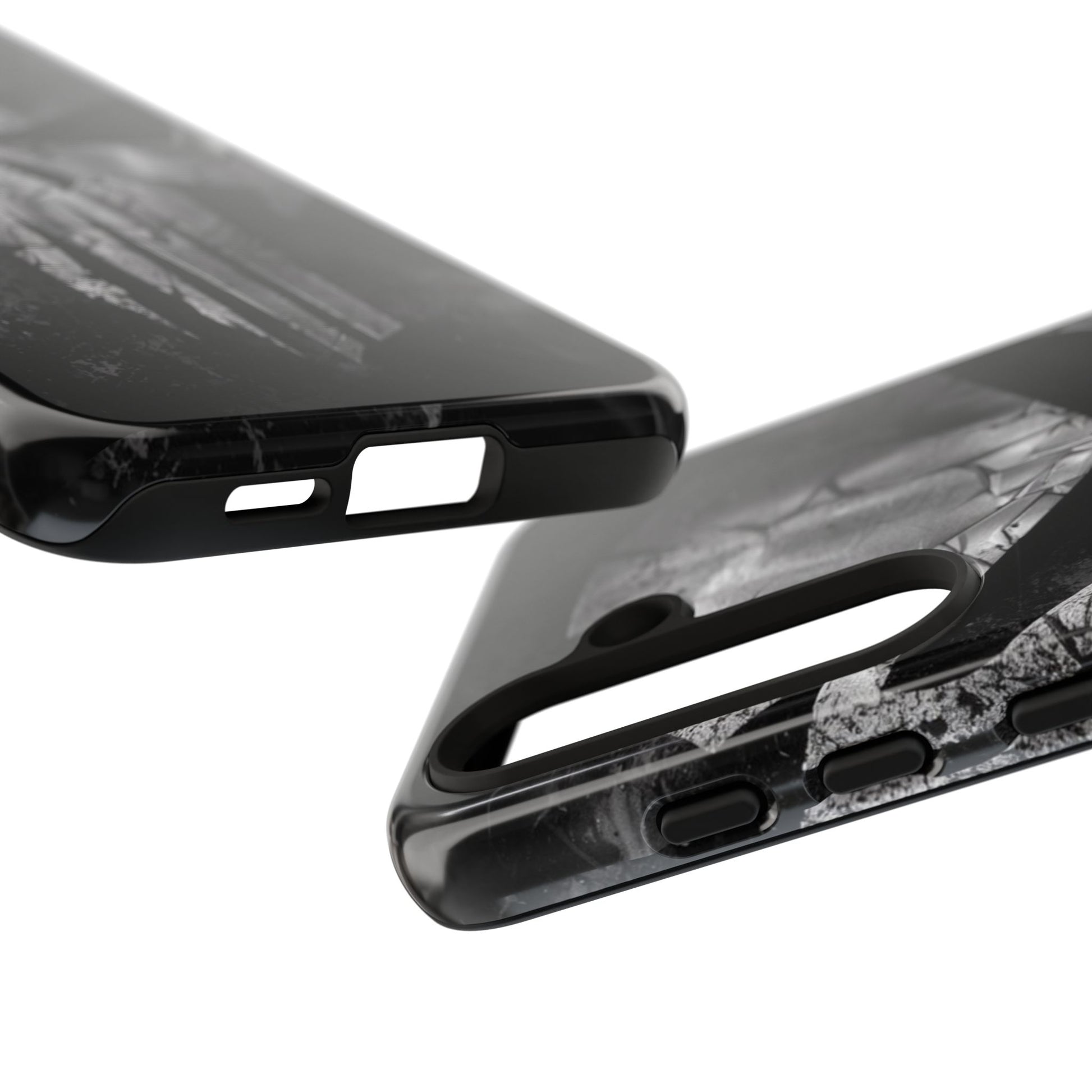 The Punisher Logo Art Tough Cases for iPhones, Samsung, and Pixel