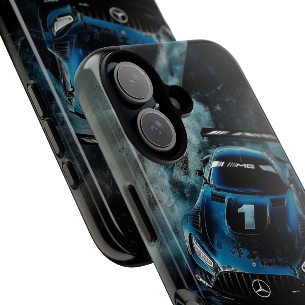 Mercedes AMG Racing Car Tough Cases for iPhones, Samsung, and Pixel