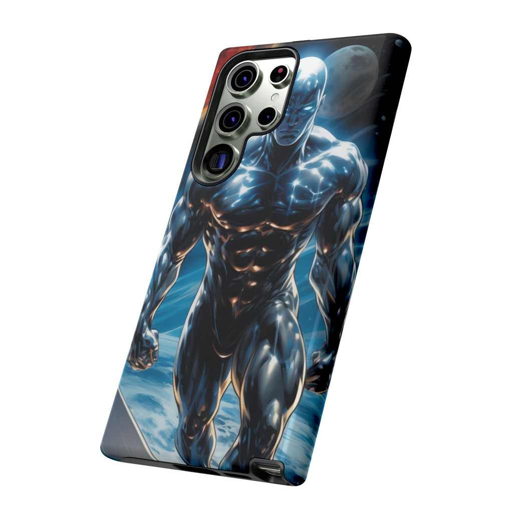 The Silver Surfer Comic Art Phone Case, Tough Cases for iPhones, Samsung, and Pixel