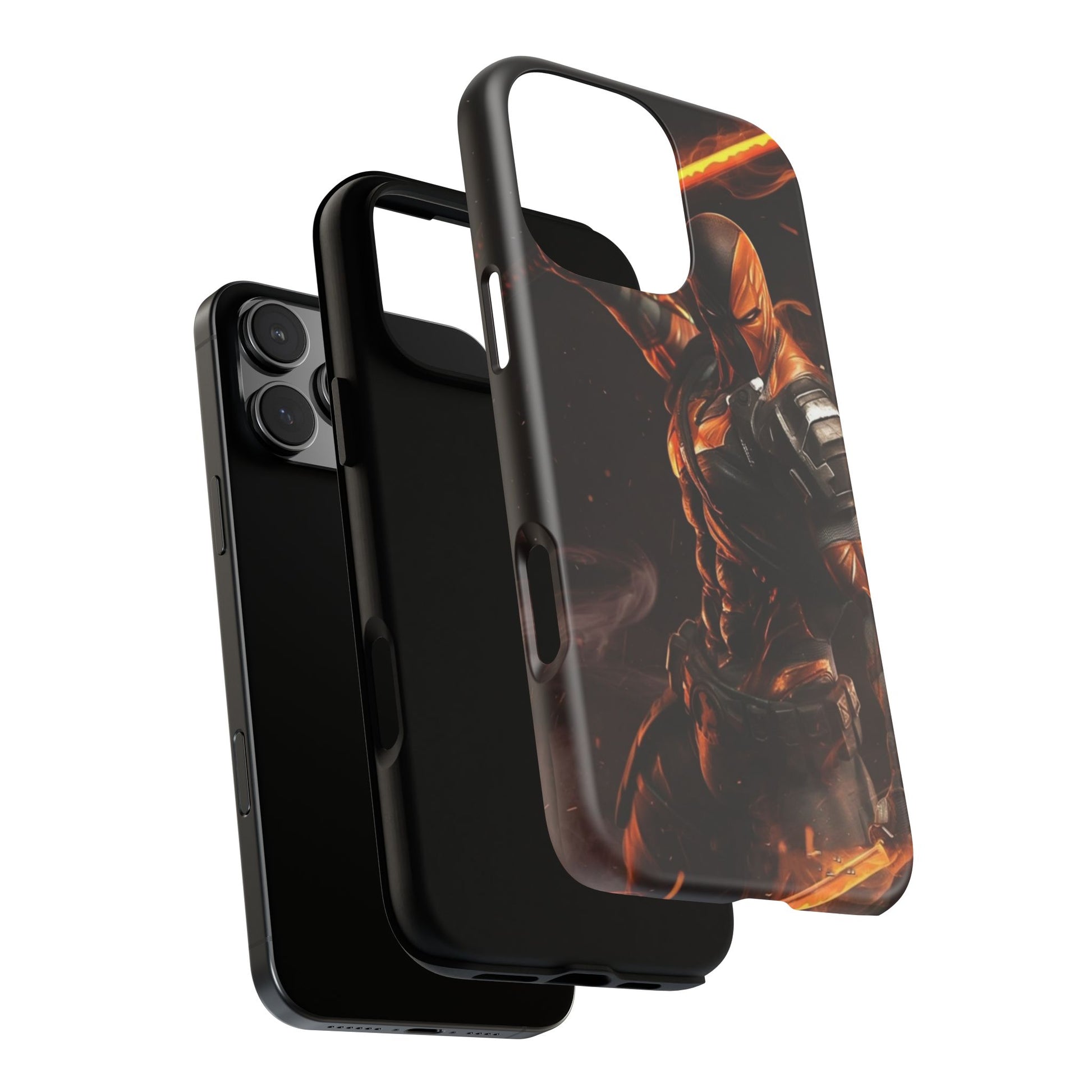 DC Comics Death Stroke Tough Cases for iPhones, Samsung, and Pixel