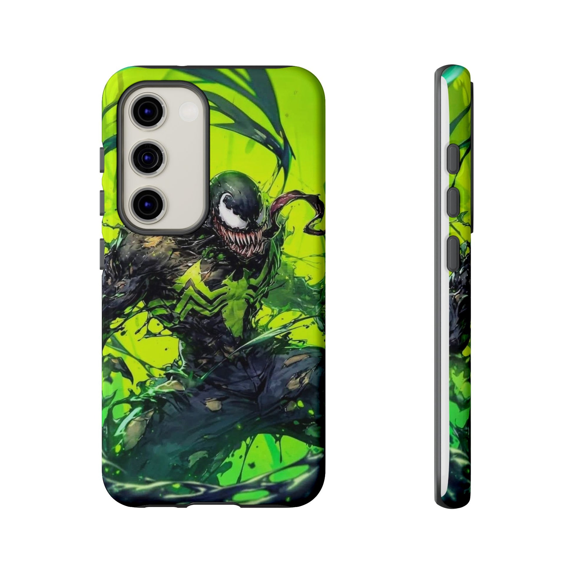 Evil Venom Phone Case, Tough Cases, Marvel Comics Phone for iPhones, Samsung, and Pixel