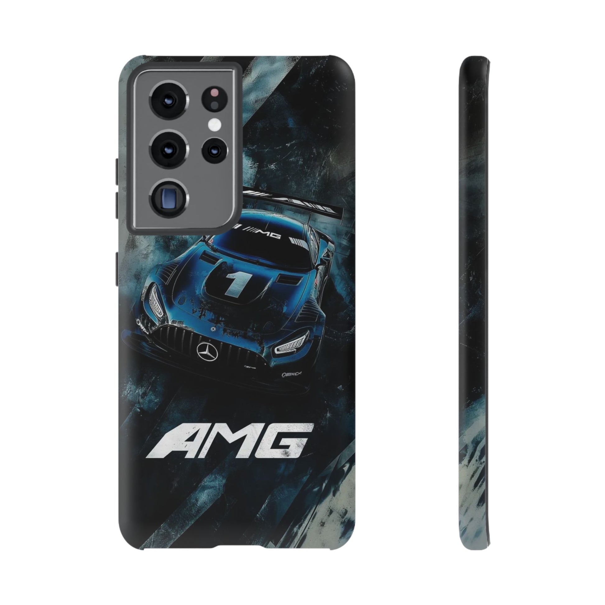 Mercedes AMG Racing Car Tough Cases for iPhones, Samsung, and Pixel