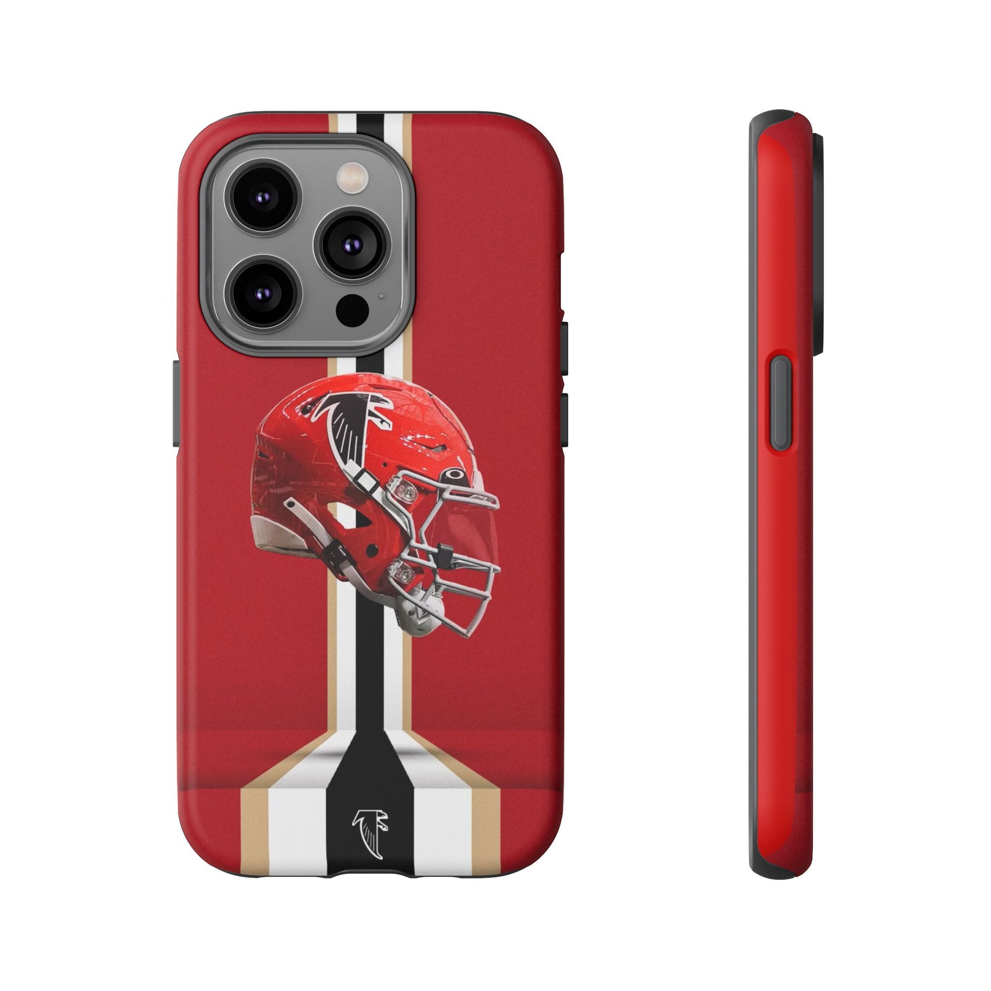 Atlanta Falcons Football Helmet Logo Tough Cases for iPhones, Samsung, and Pixel