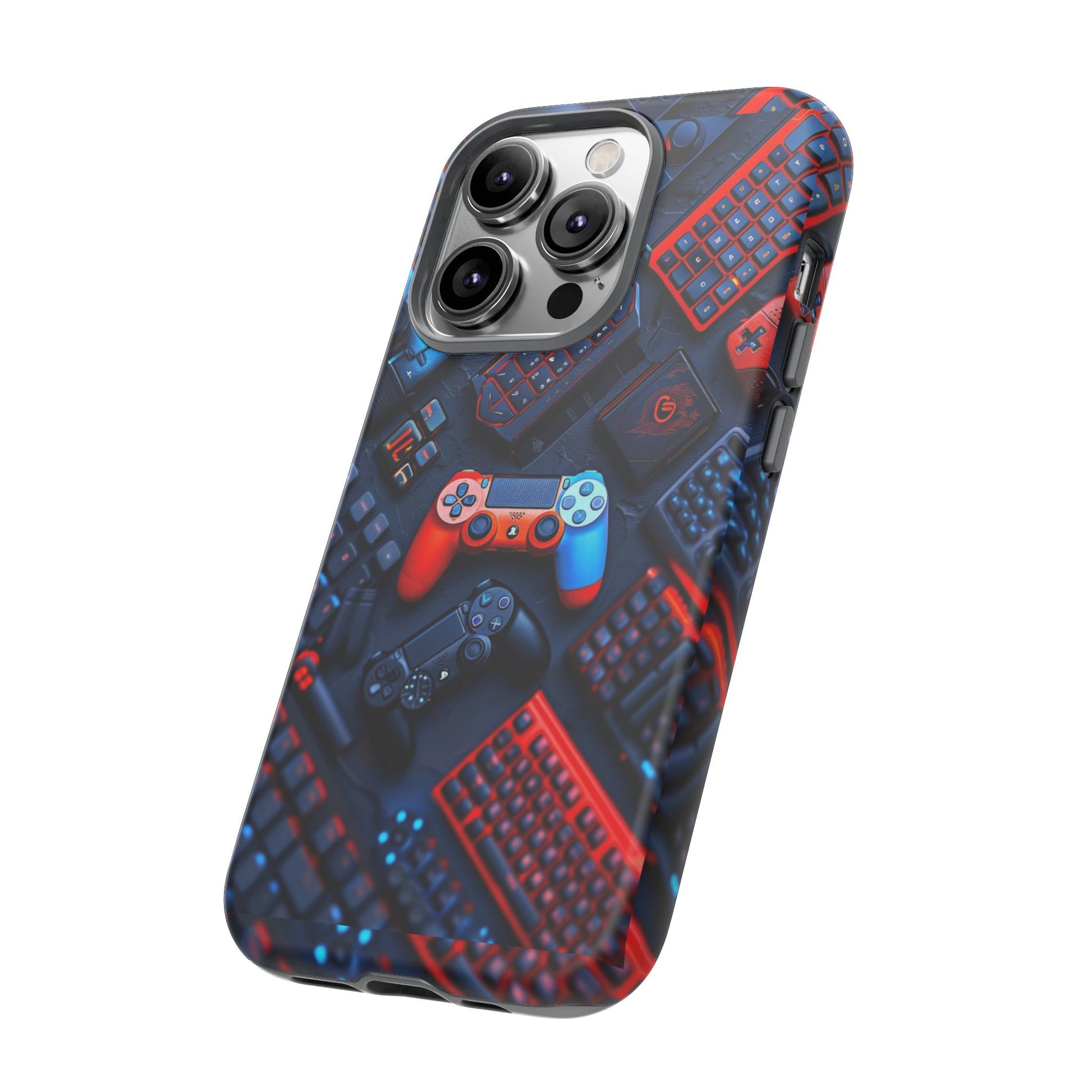 Gamer Themed Controllers Tough Cases for iPhones, Samsung, and Pixel
