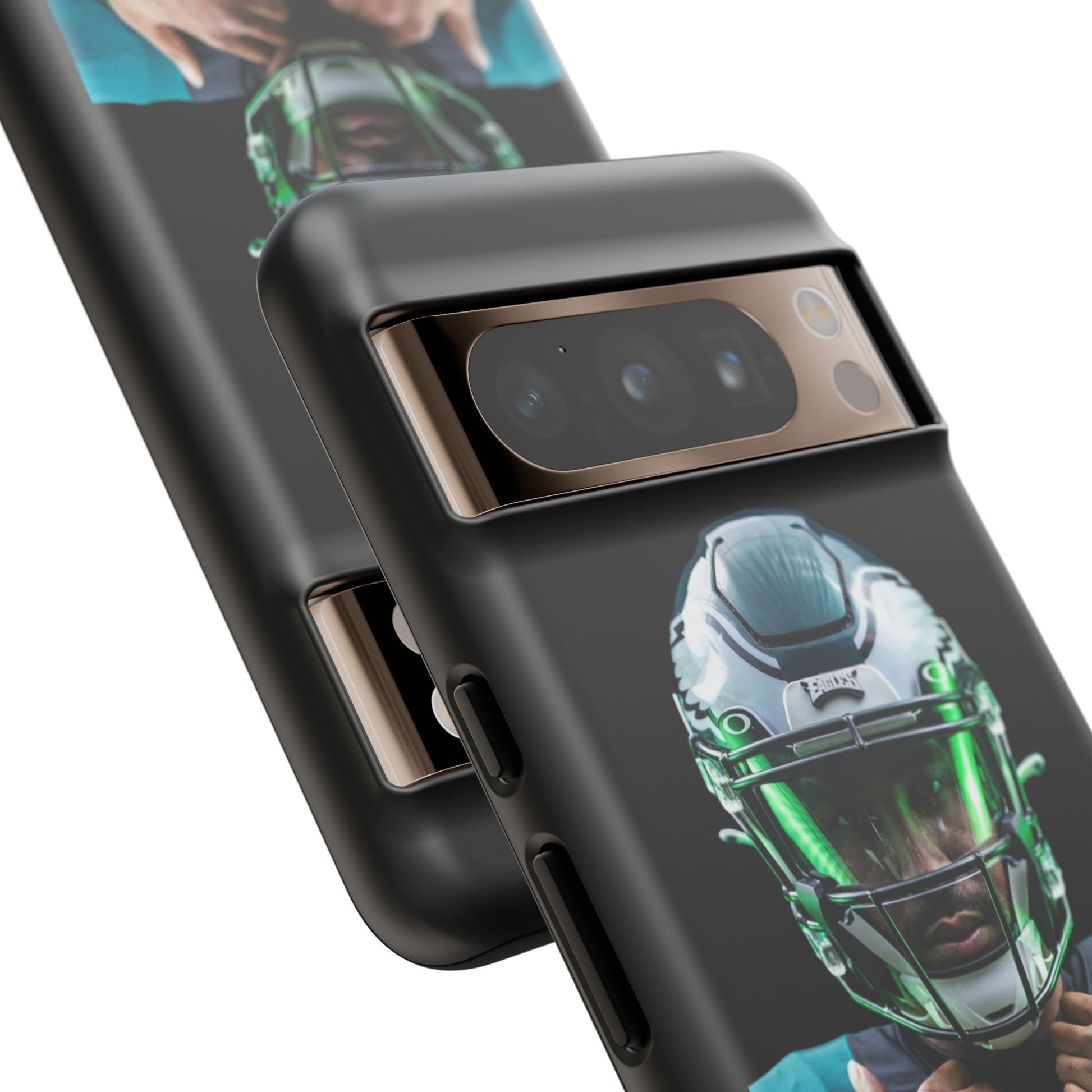 Eagles Football Jalen Hurts Tough Cases for iPhones, Samsung, and Pixel