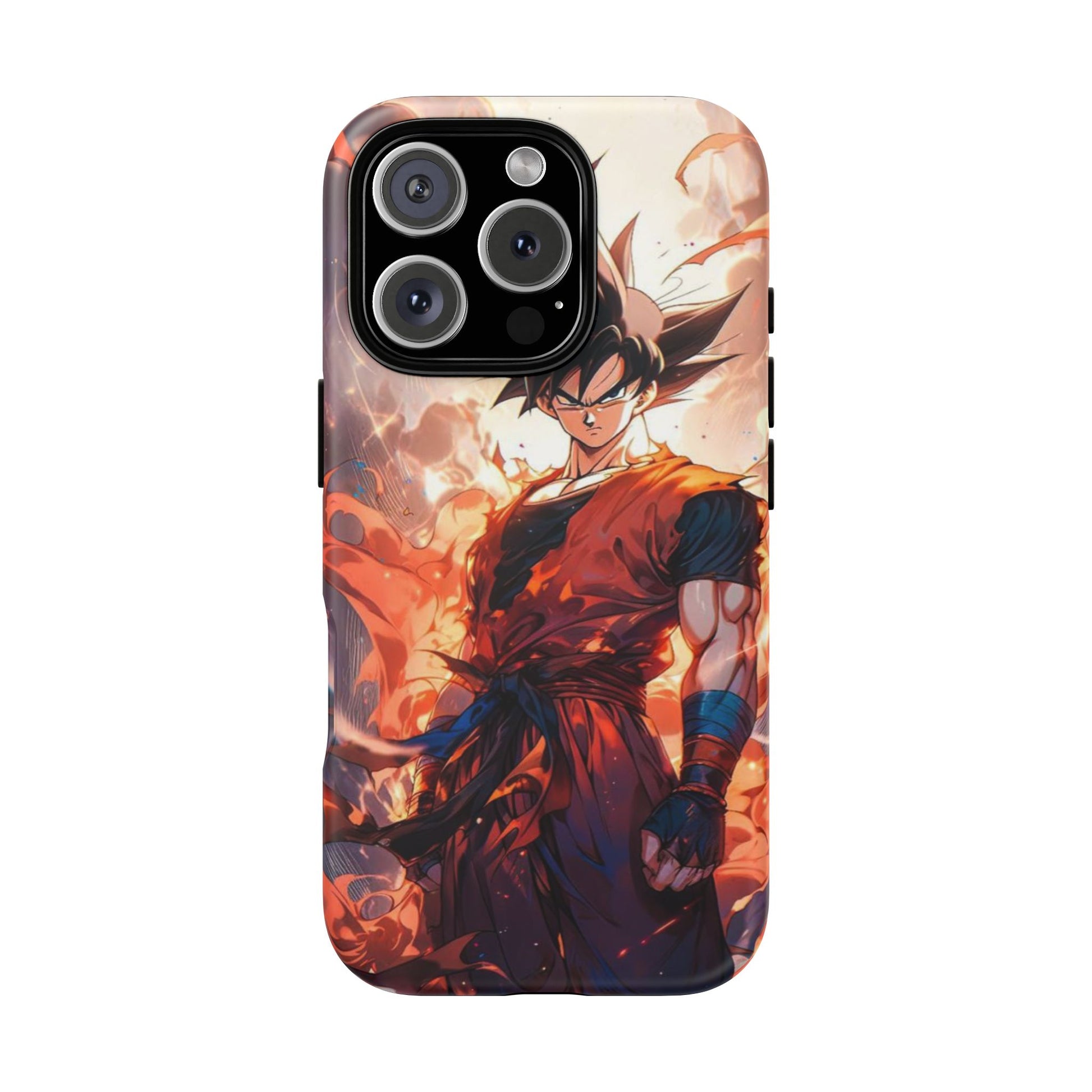 Anime Manga Dragon Ball Z Goku Tough Cases for iPhones, Samsung, and Pixel