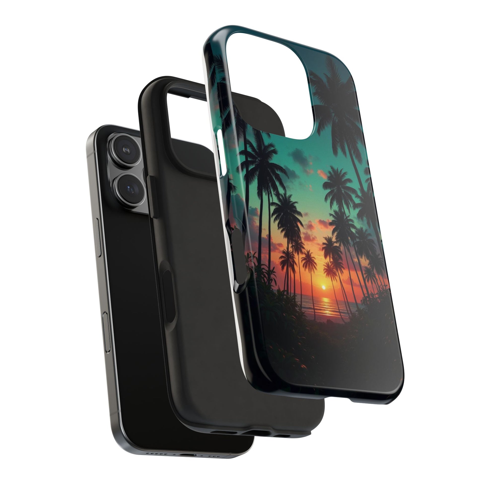 Beach Oasis Themed Tough Phone Cases for Iphones & Samsung Phones