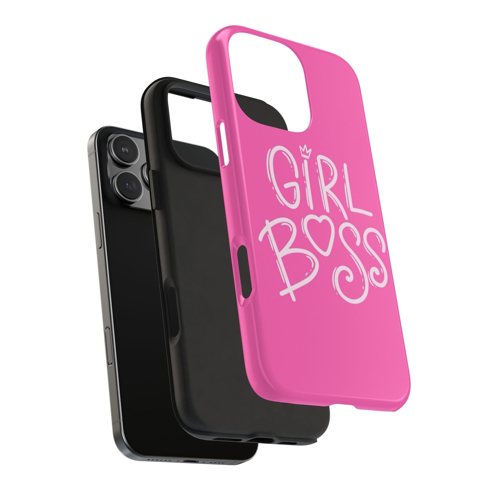 Girl Boss Girly Theme Phone Cases for iPhones & Samsung Phones