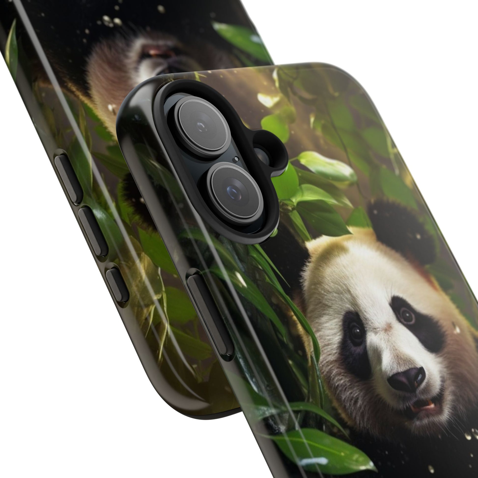 Smiling Panda Theme Phone Cases for iPhones & Samsung Phones