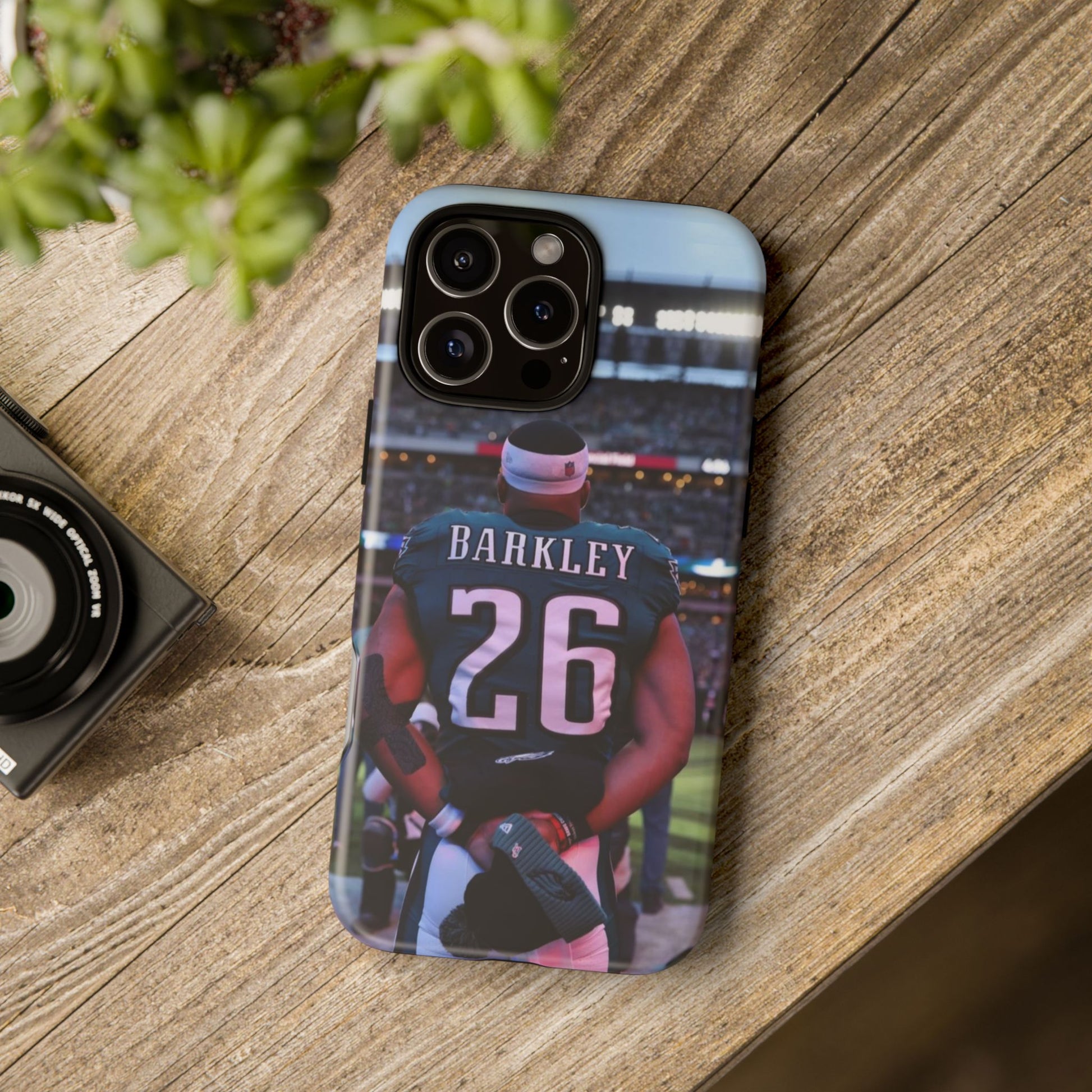 Eagles Football Saquon Barkley Tough Cases for iPhones, Samsung, and Pixel