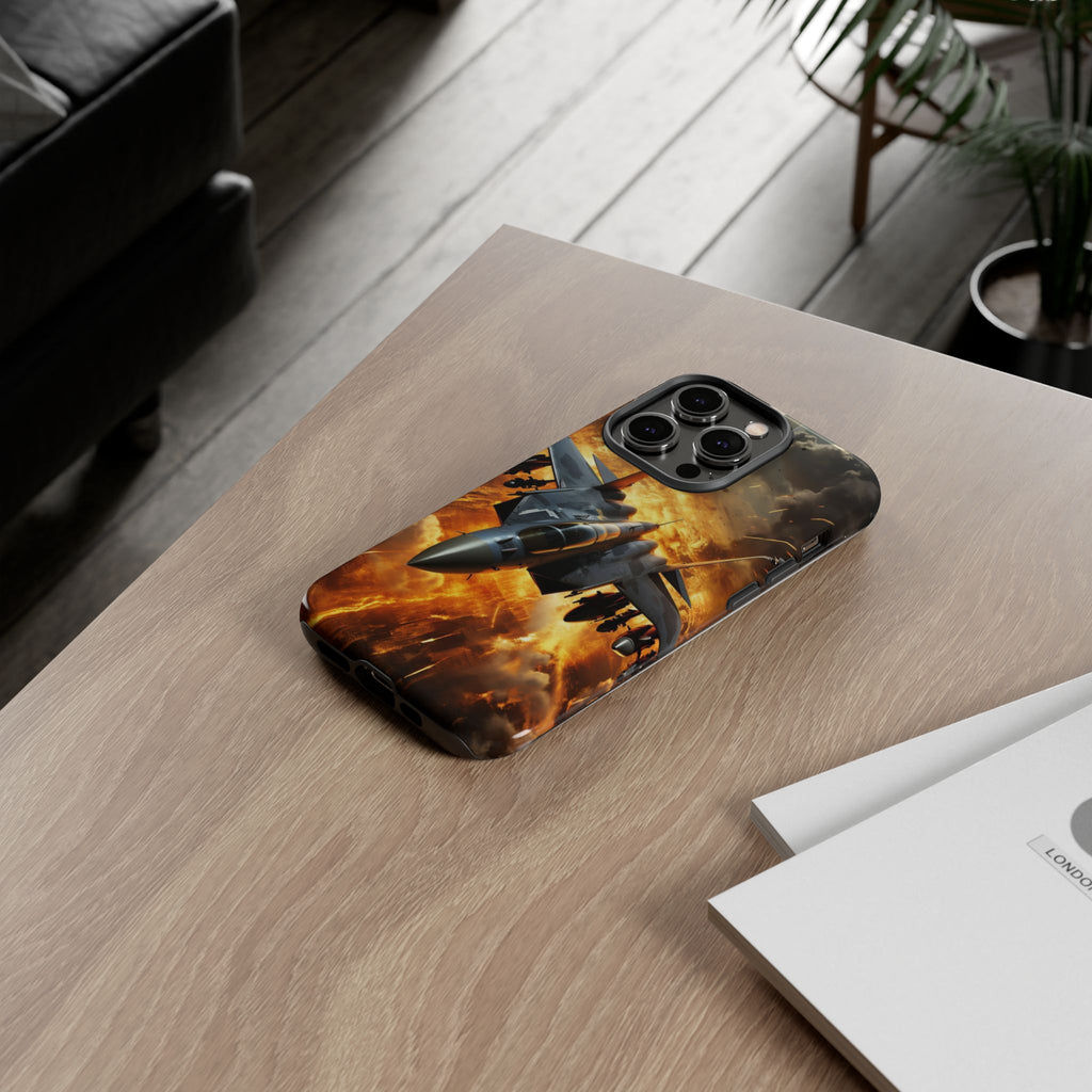 F-15 Fighter Jet Tough Cases for iPhones, Samsung, and Pixel