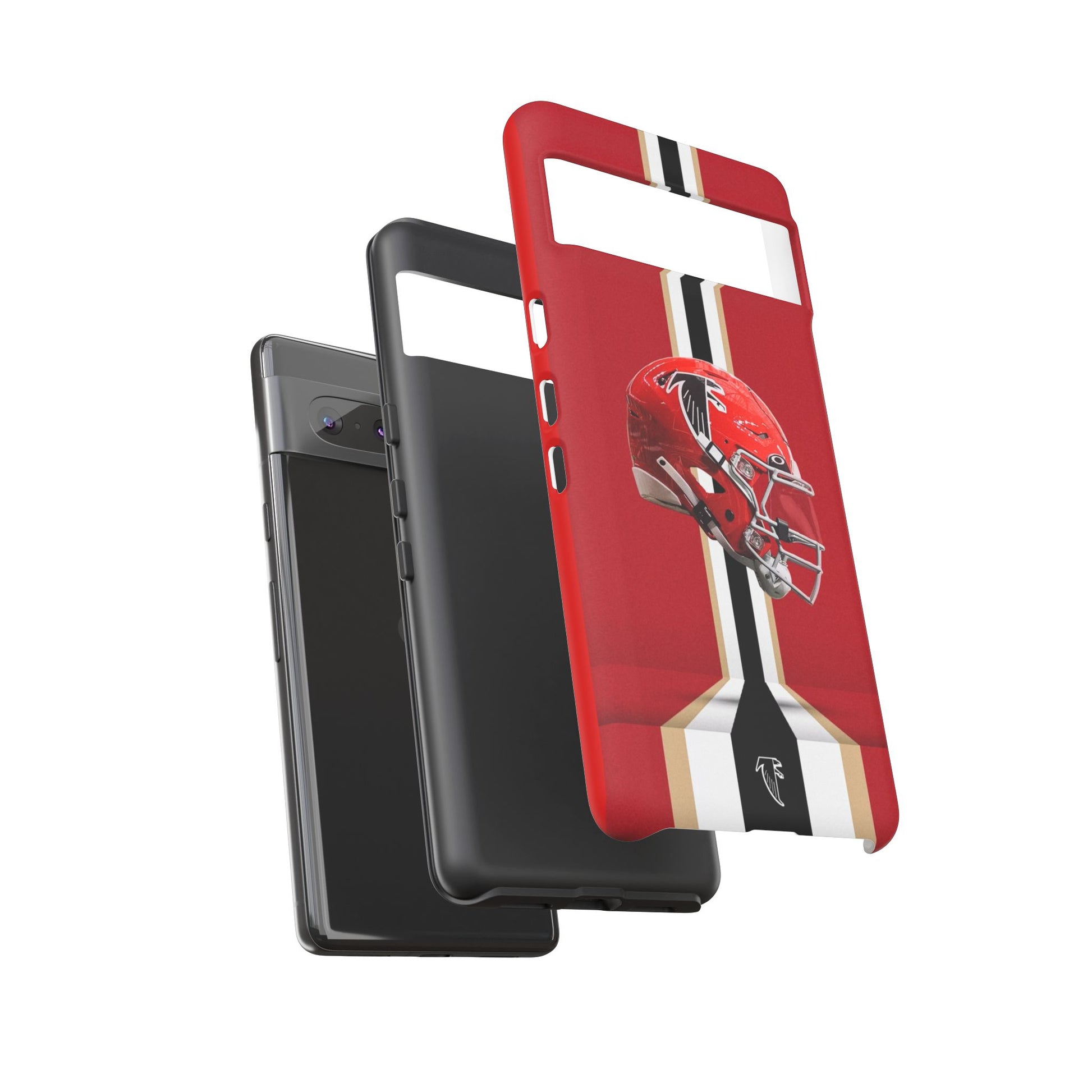 Atlanta Falcons Football Helmet Logo Tough Cases for iPhones, Samsung, and Pixel