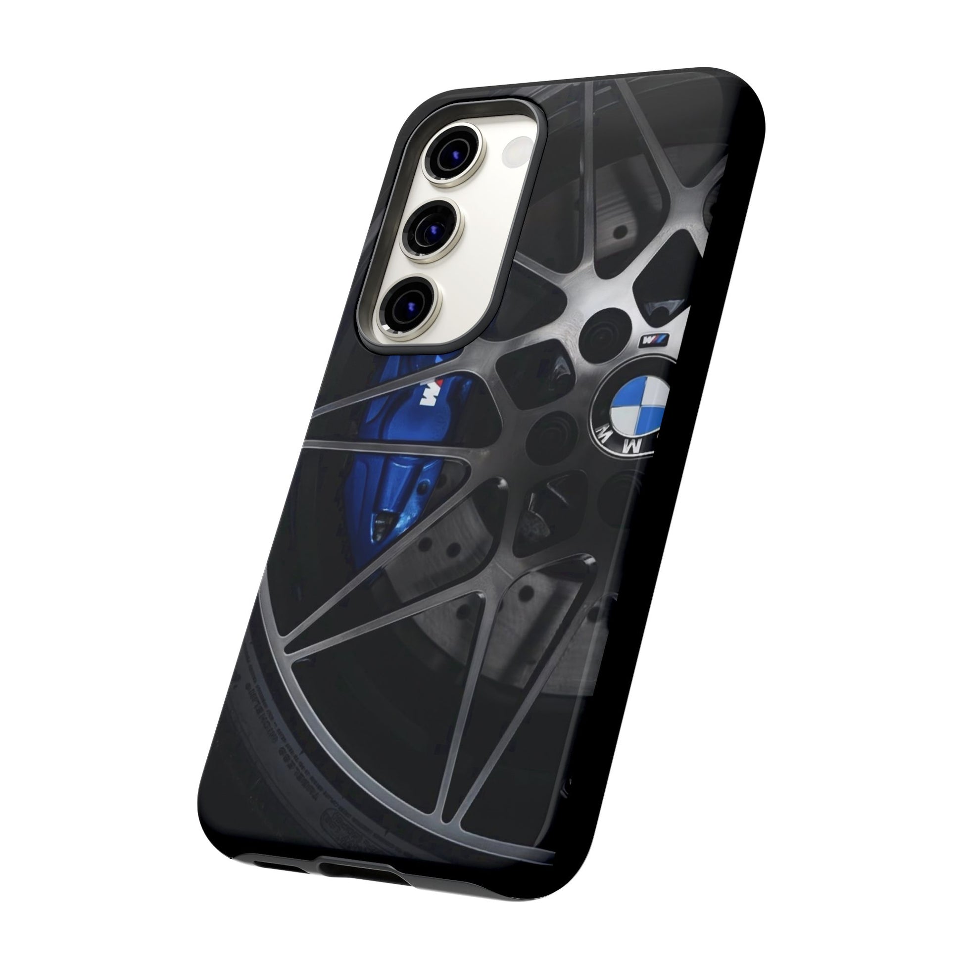 BMW M3 Racing Wheels Tough Cases for iPhones, Samsung, and Pixel