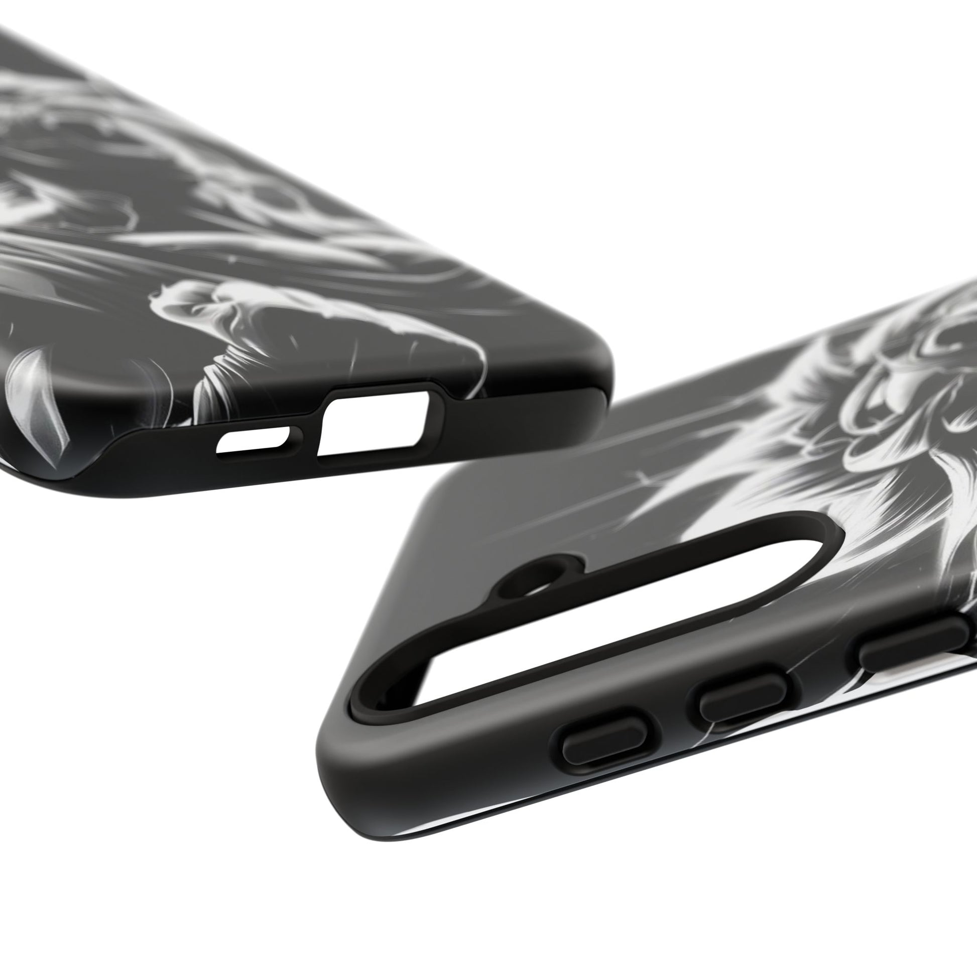 Anime Saiyan Rage Dragon ball Z Tough Cases for iPhones, Samsung, and Pixel