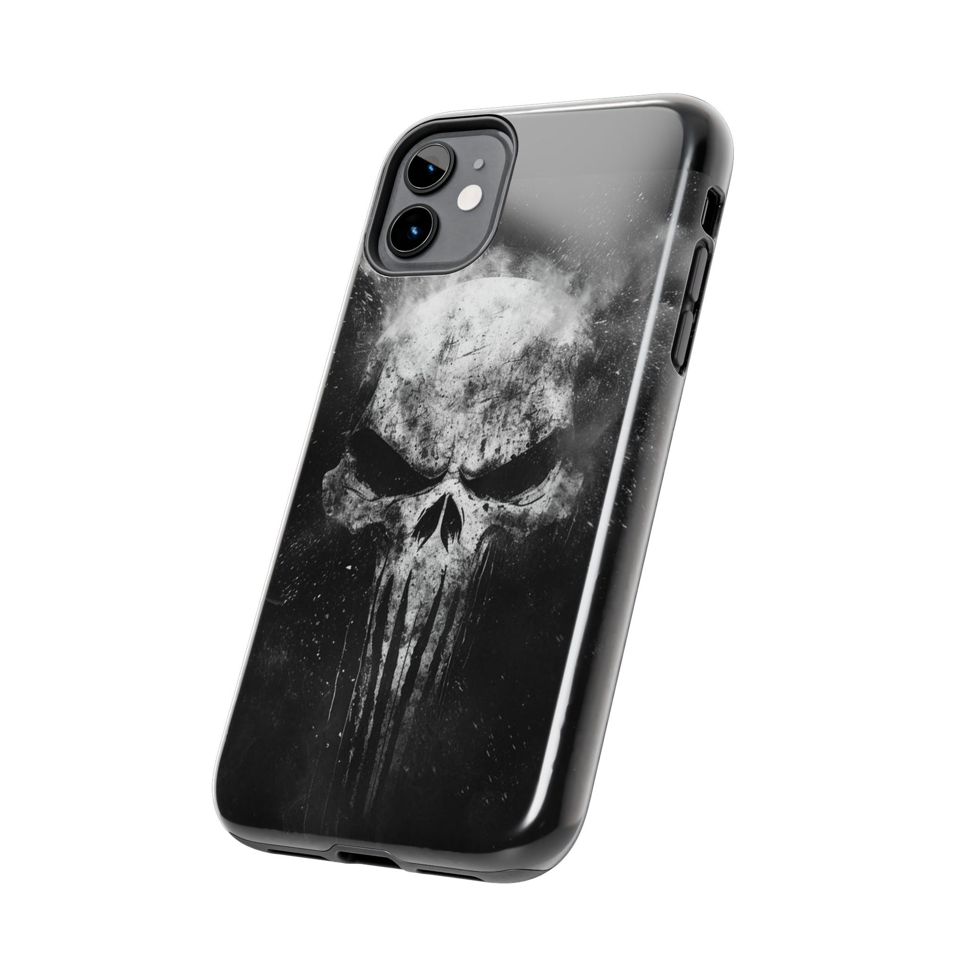 Smoking Skull Theme Phone Case for iPhone & Samsung Galaxy Phones