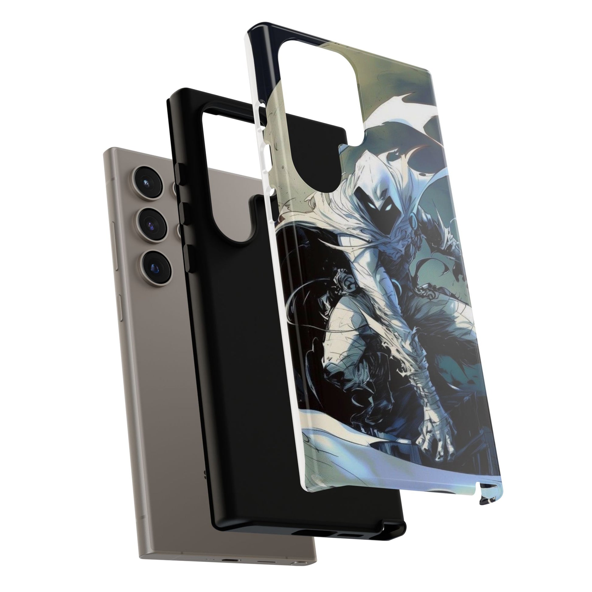 Moon Knight Tough Cases for iPhones, Samsung, and Pixel