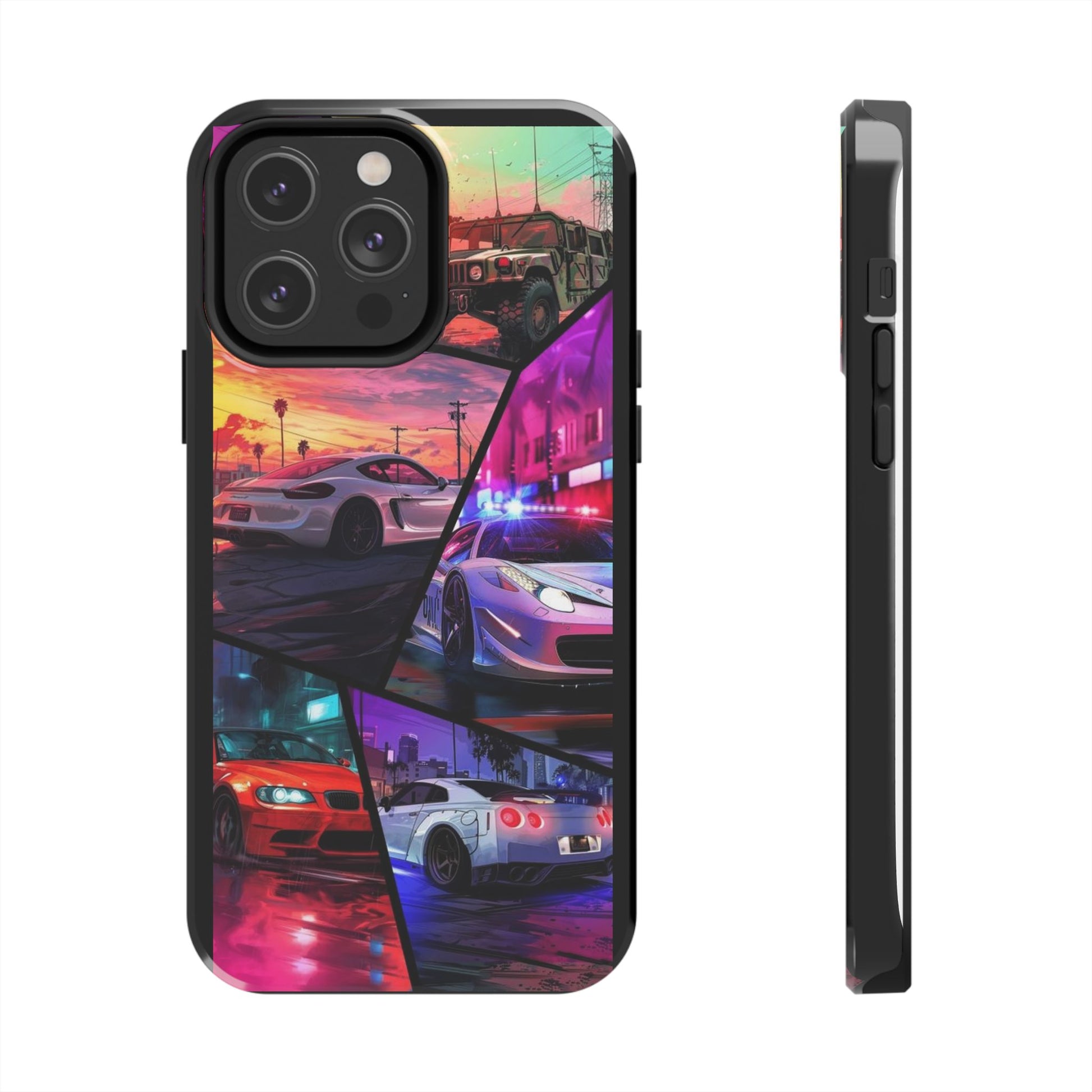 GTA Cars and Jeeps Inspired Tough 2 Piece Iphone & Samsung Durable Phone Case