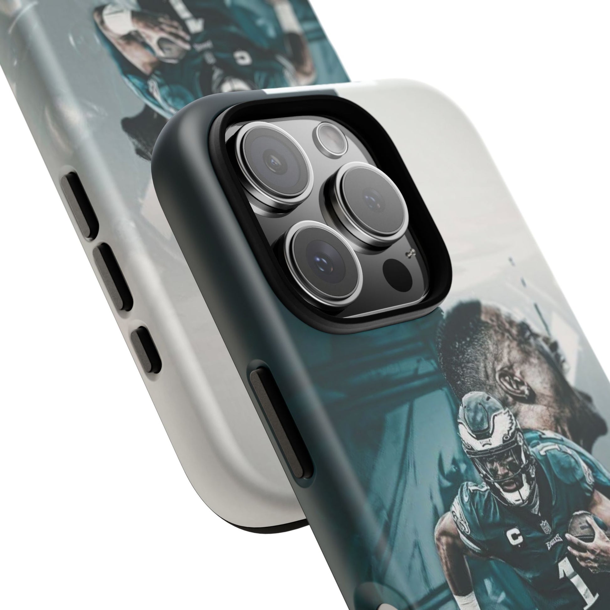 Jalen Hurts Eagles Football Tough Cases for iPhones, Samsung, and Pixel