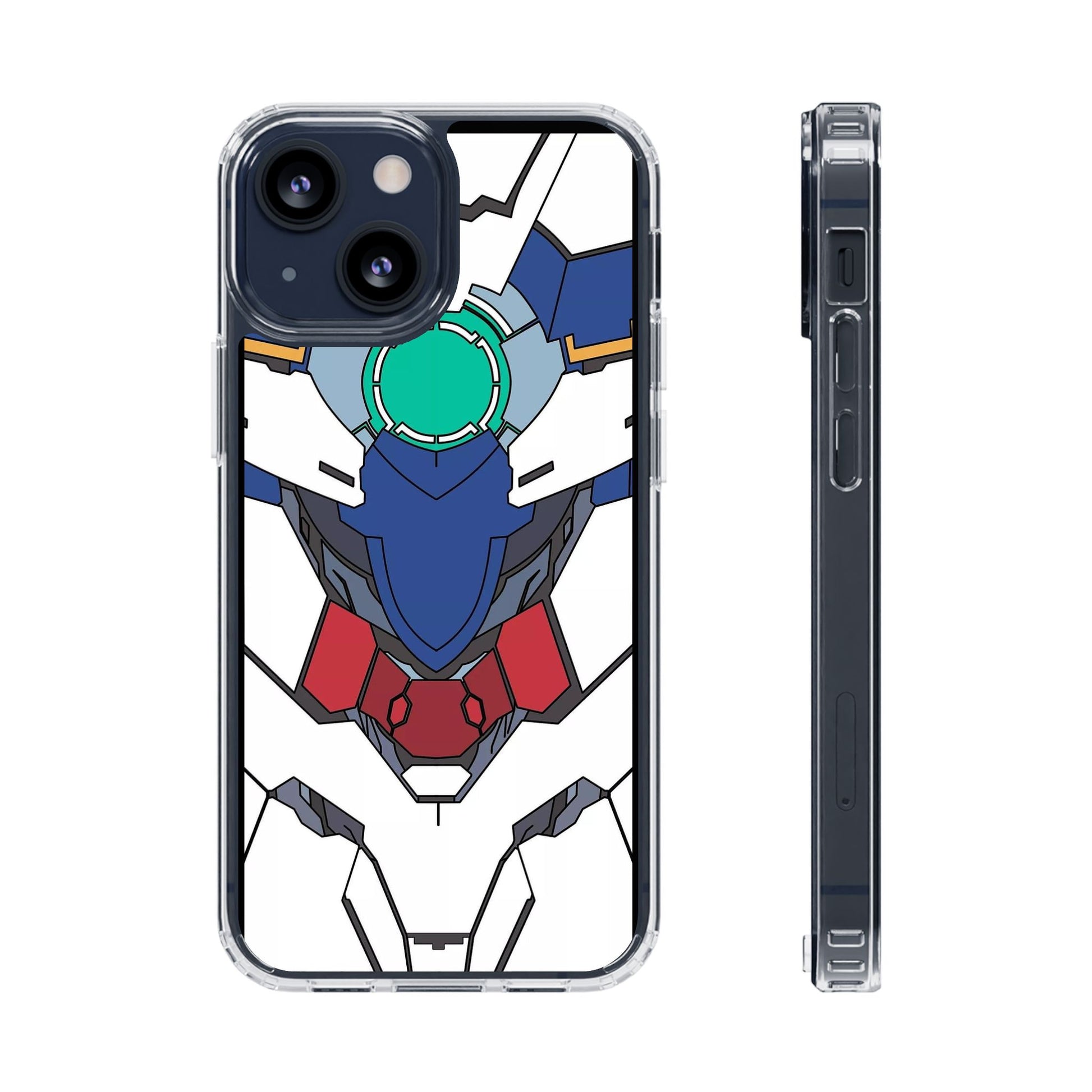 Phone Cover, Gundam Mecha Armor Clear Case, Iphone Samsung Cover, Clear Phone